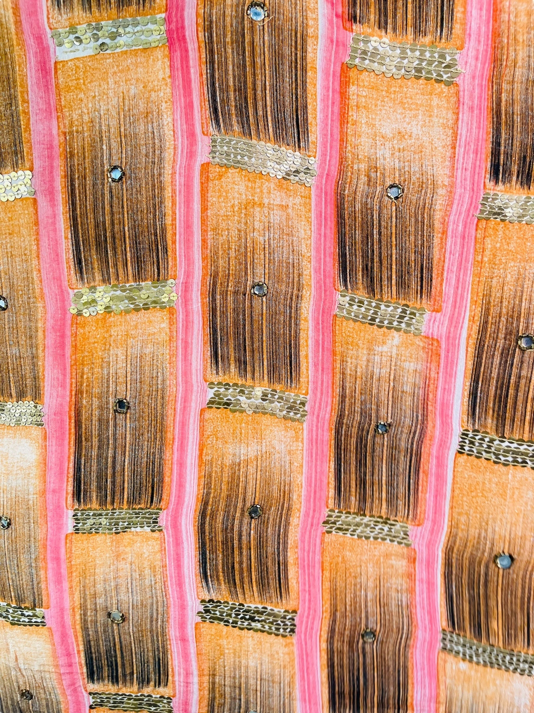 PRC6764 Avatar Pure Silk Midi Length Kaftan