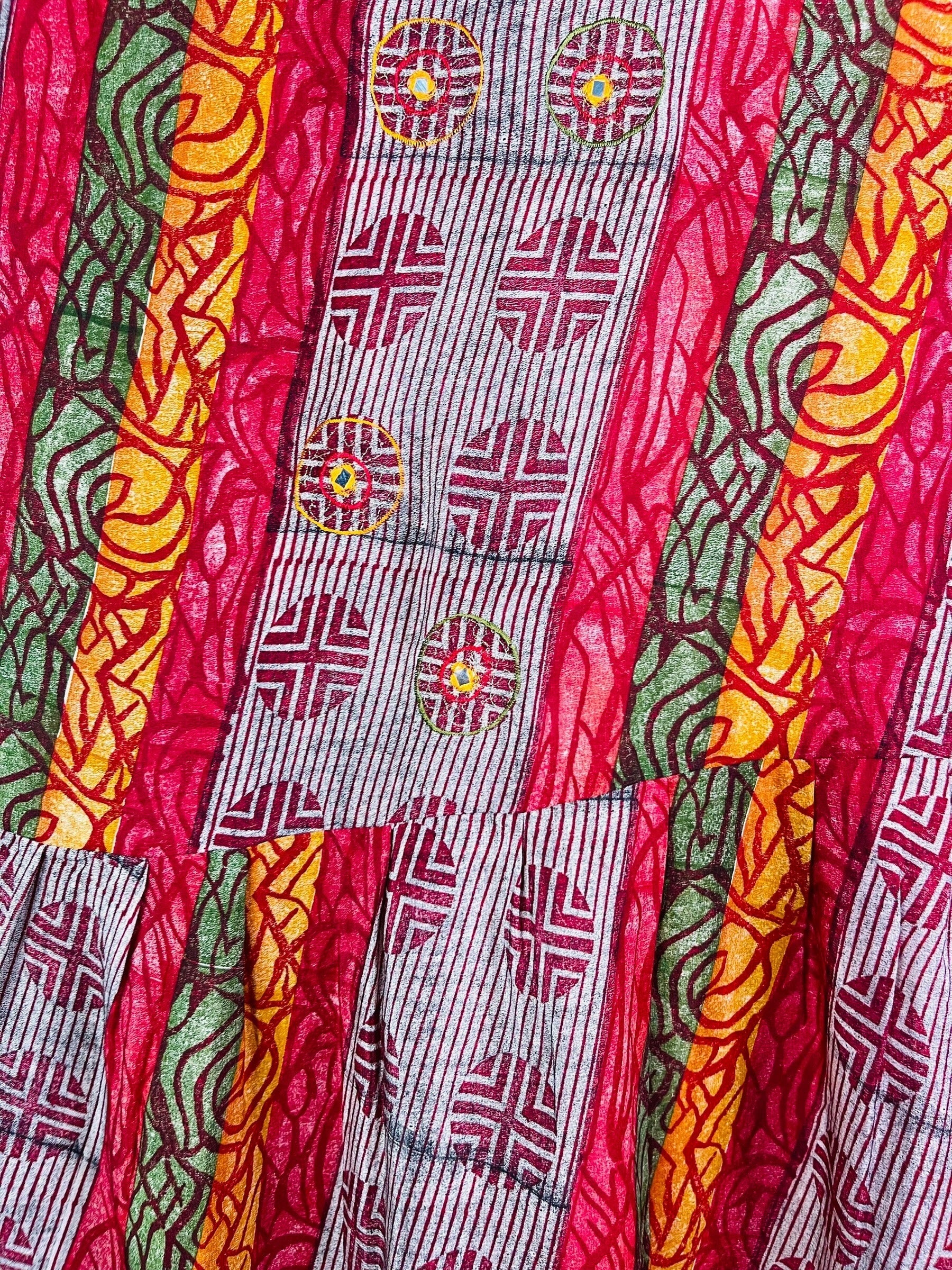 PRC7447 Avatar Pure Silk Boxy Babydoll Dress