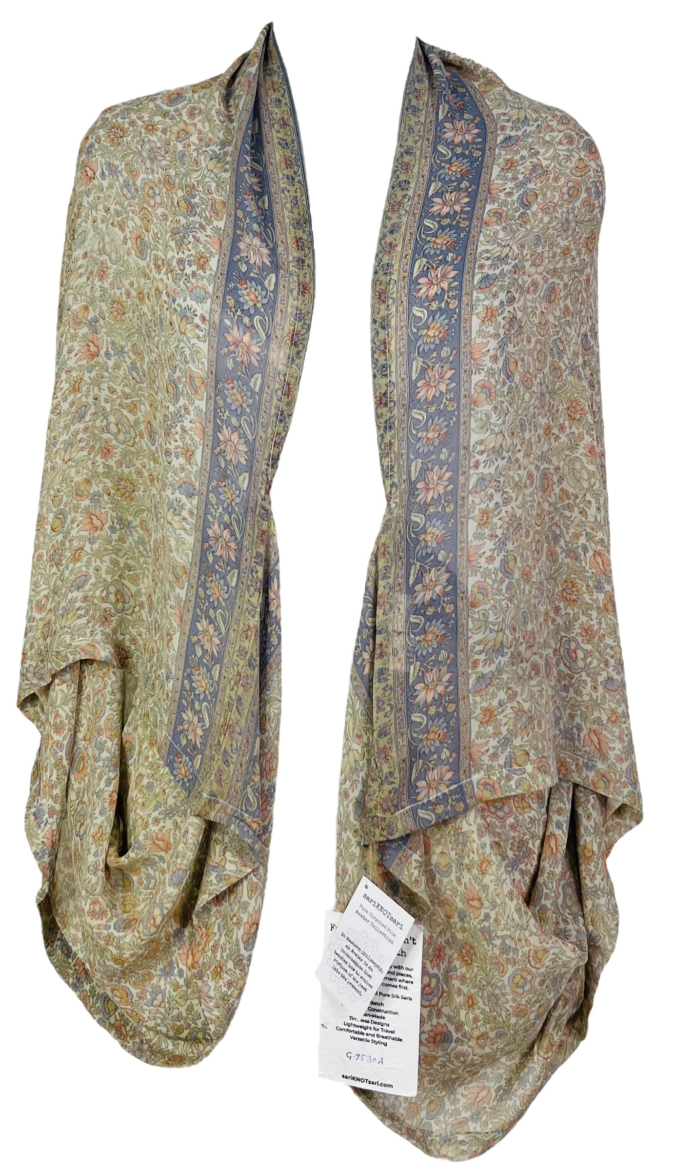 PRG7530A Sheer Avatar Pure Silk Shrug