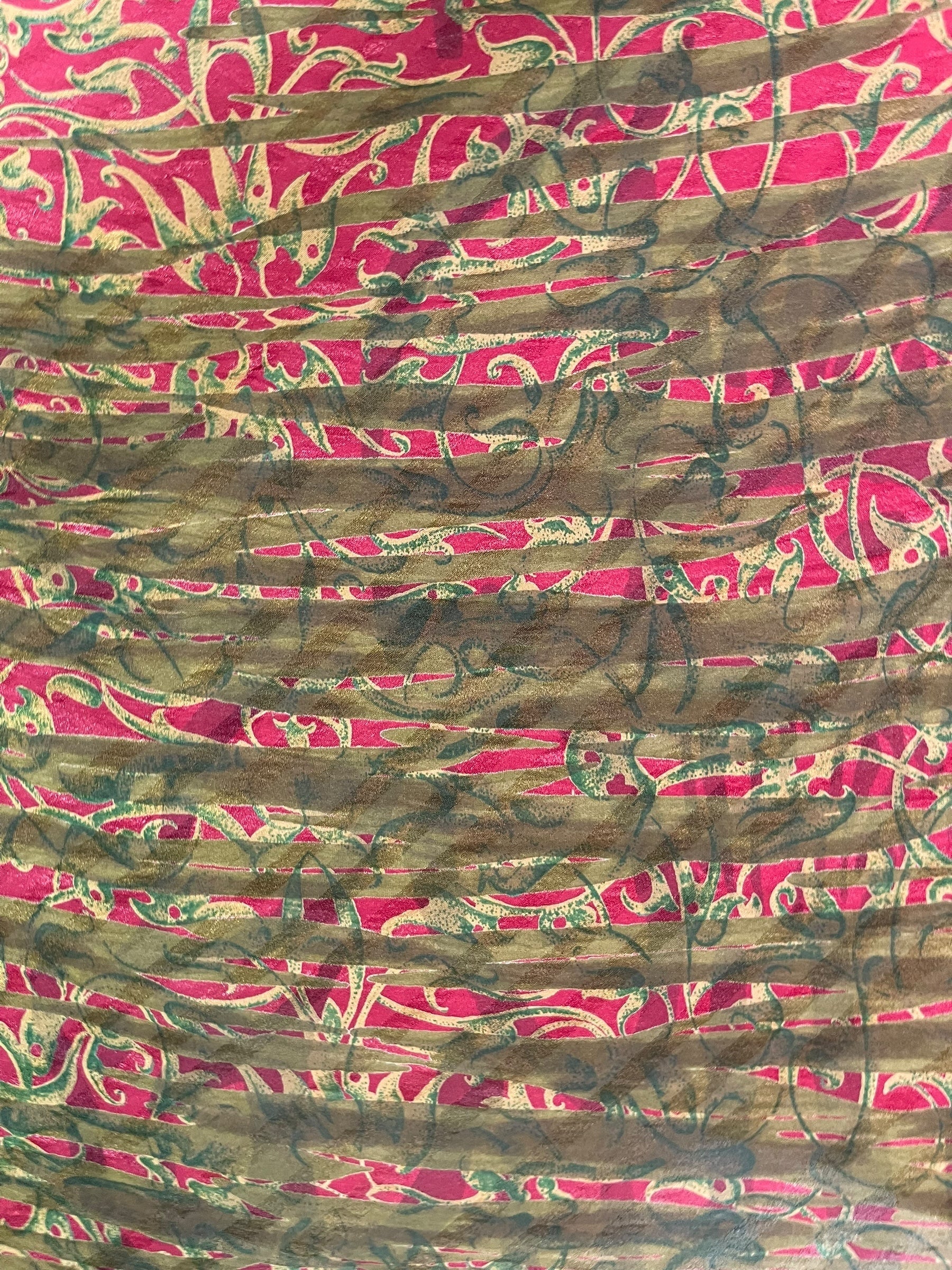 PRC7285 Avatar Pure Silk Capelet Poncho