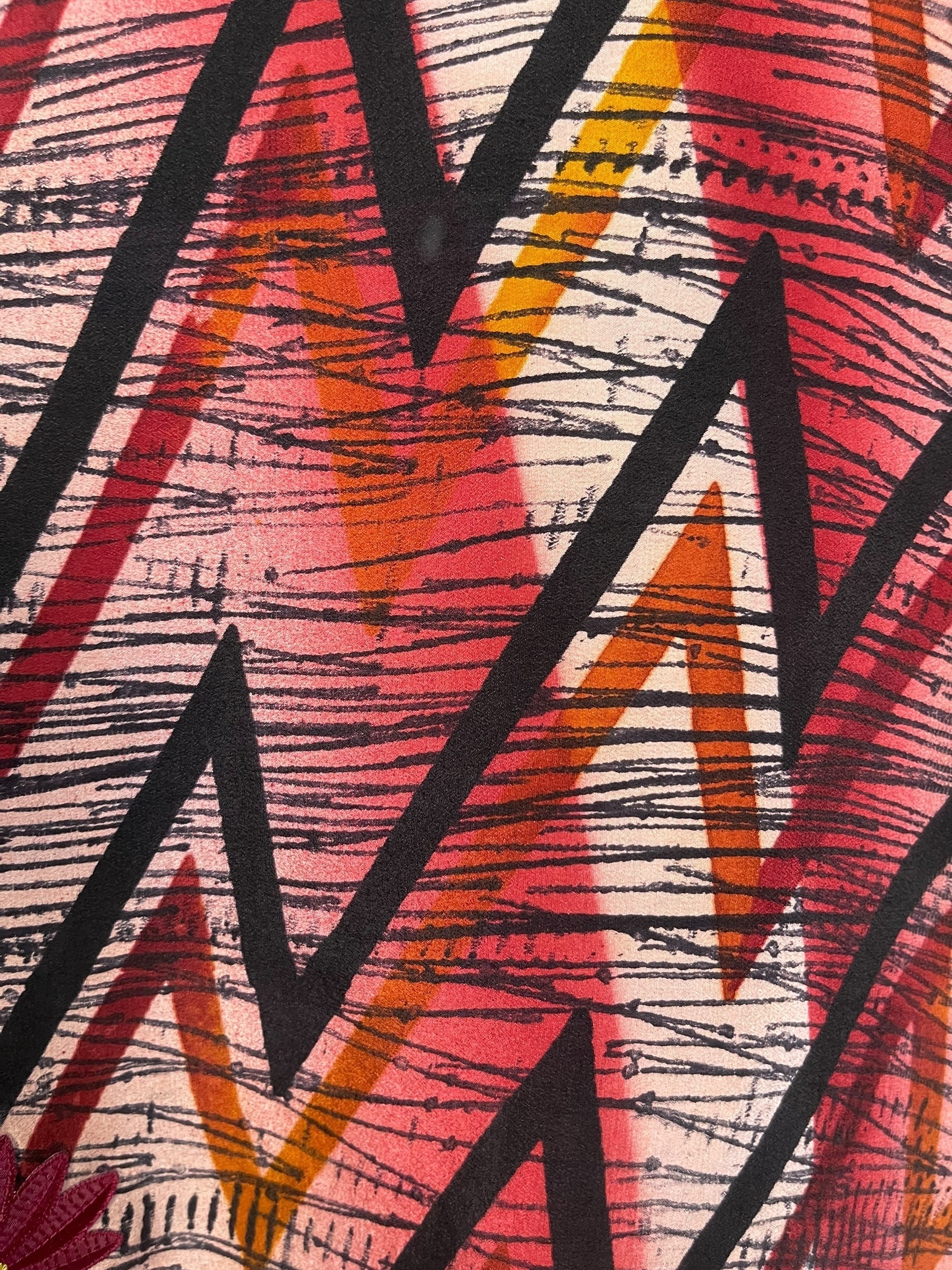 PRC6834 Avatar Pure Silk Boxy Top