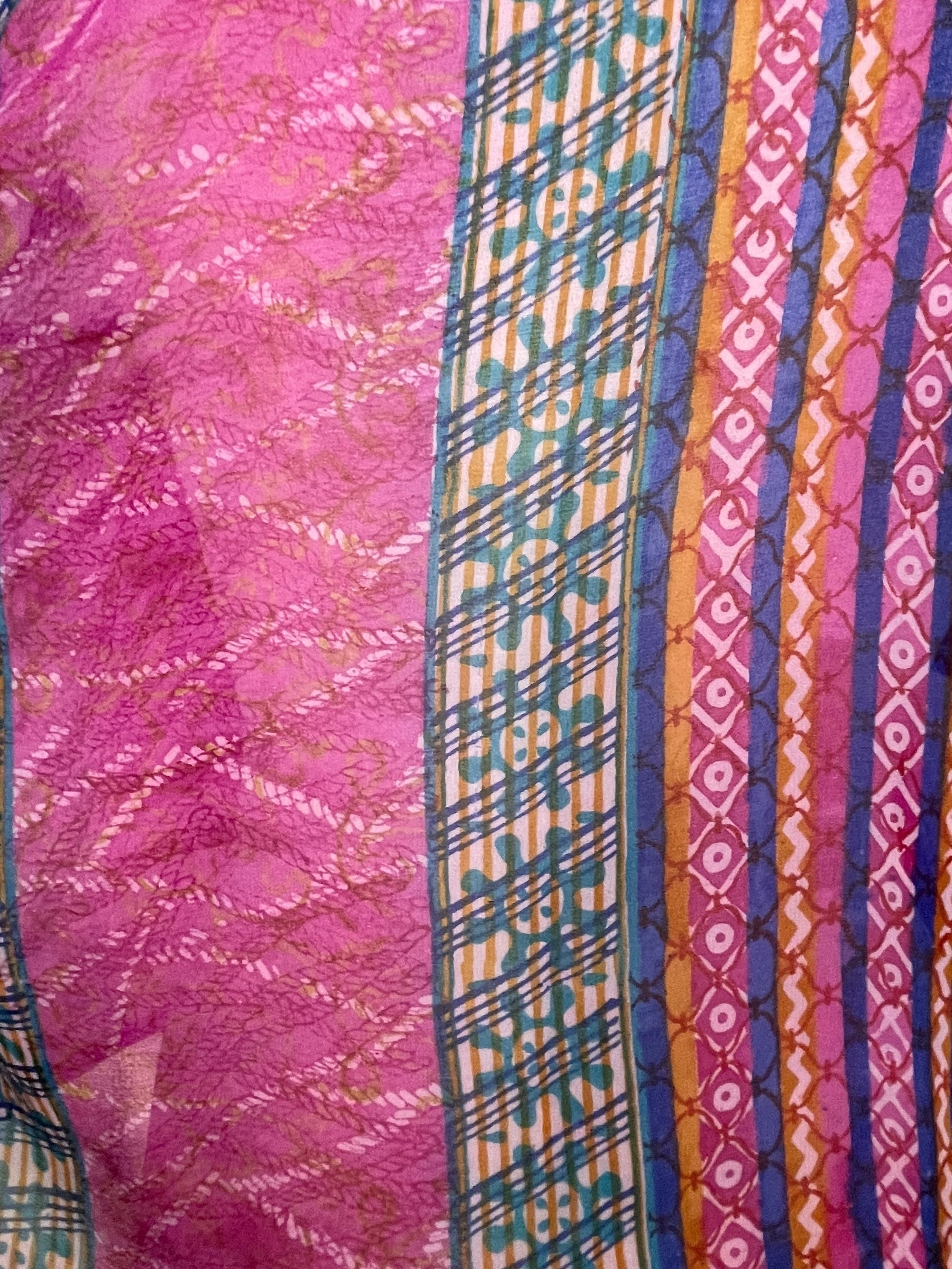 SOLD  PRG7475 Sheer Avatar Pure Silk Boxy Top