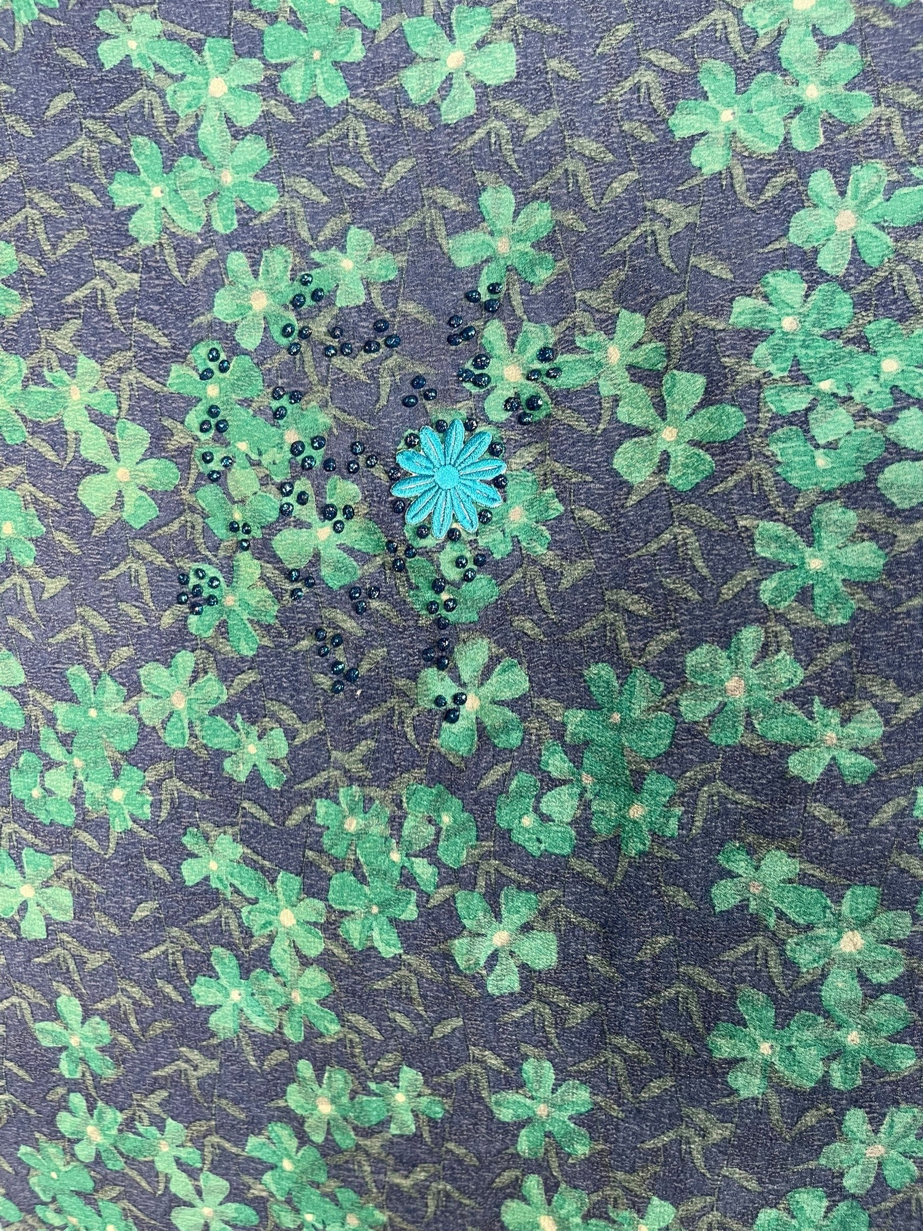 SOLD  PRC7310 Avatar Pure Silk Capelet Poncho