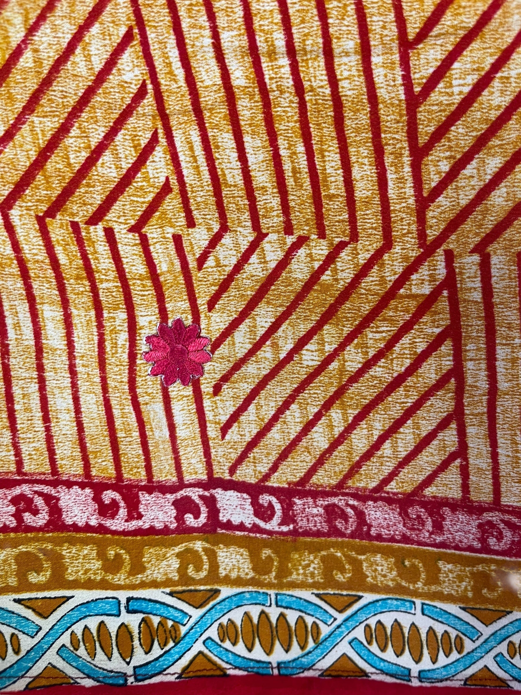 PRC7303 Avatar Pure Silk Capelet Poncho