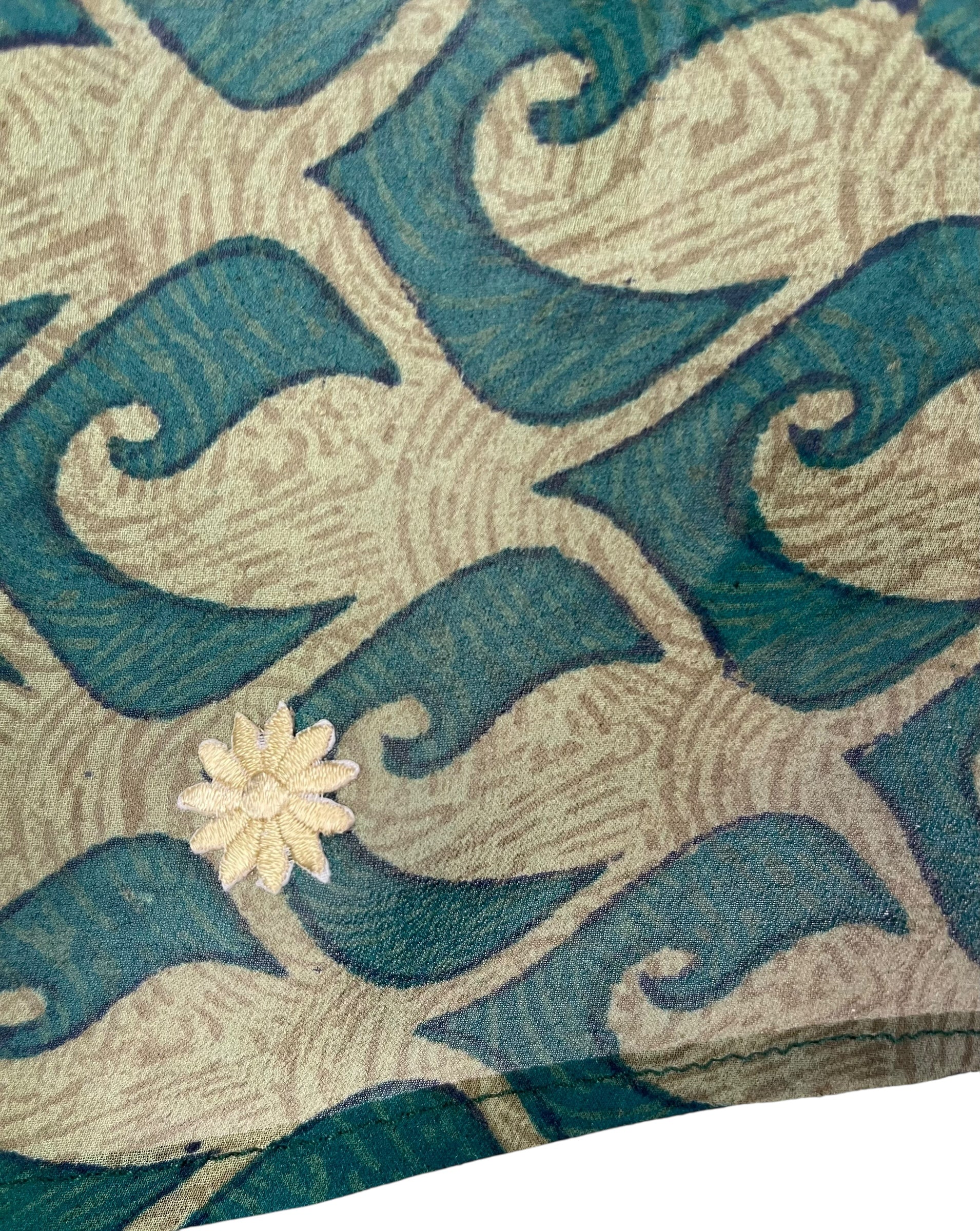 PRG7260 Sheer Avatar Pure Silk Waterfall Top