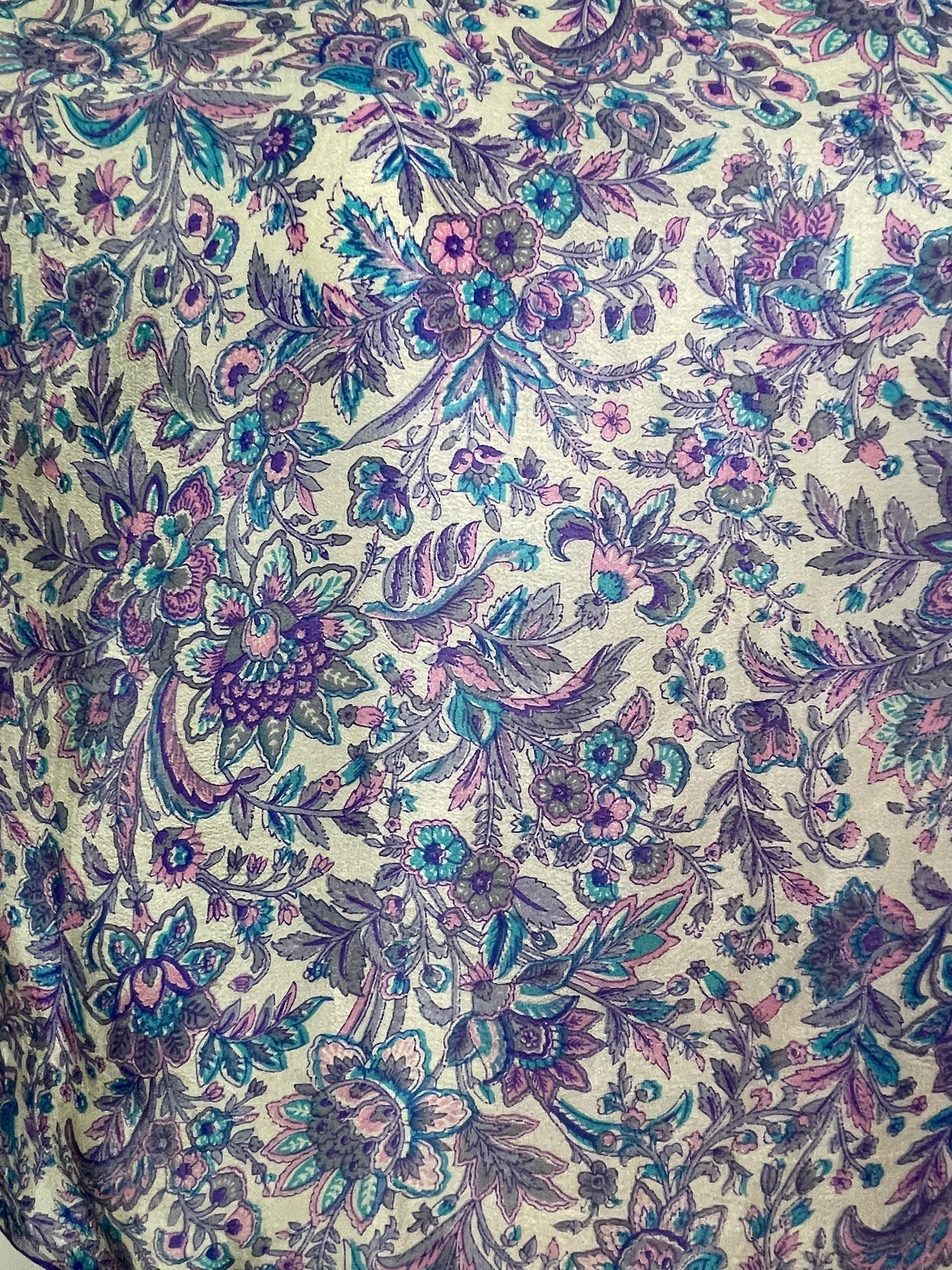 PRC5915 Avatar Pure Silk Boxy Top