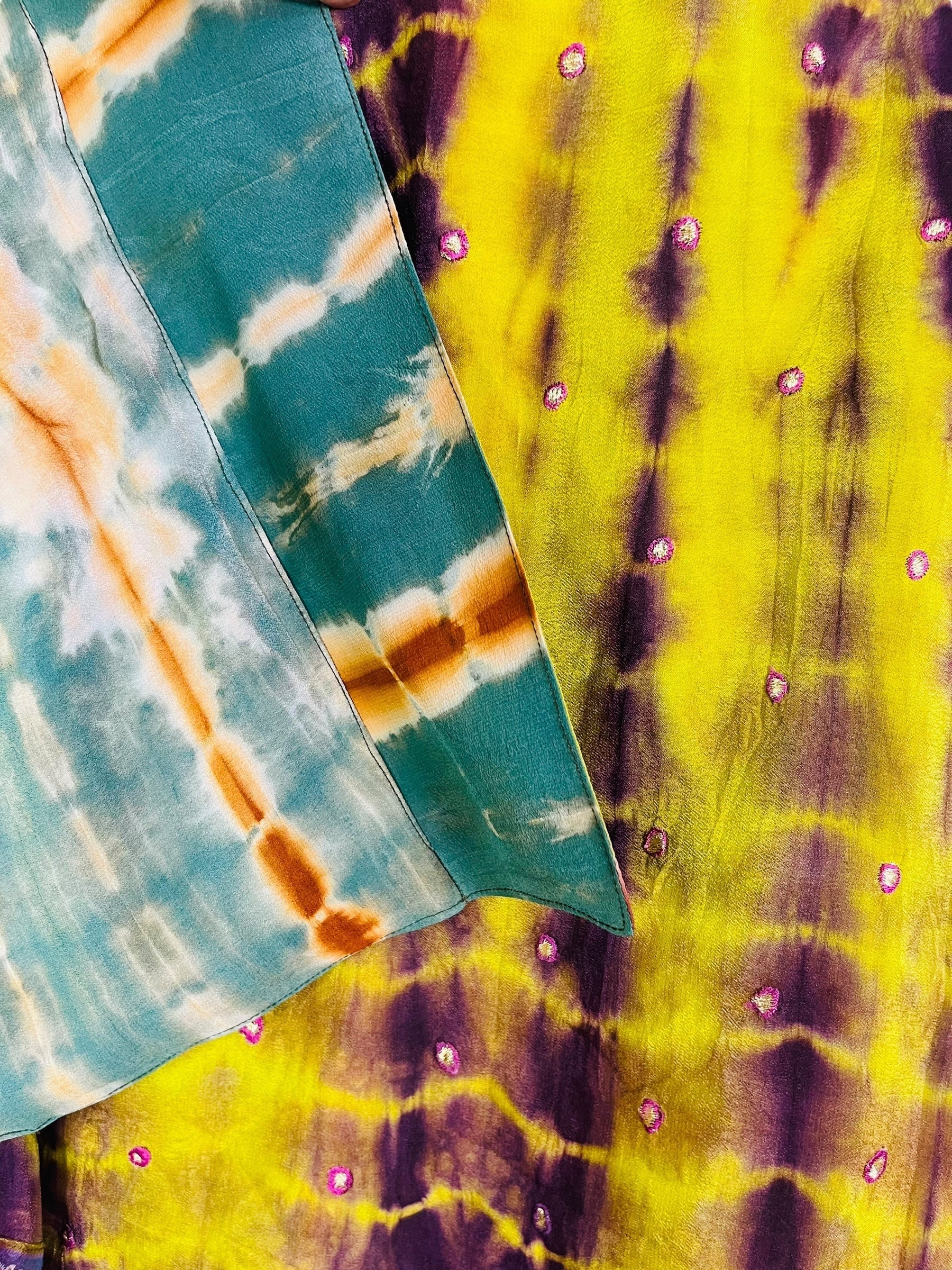 PRC7377 Avatar Reversible Pure Silk Jiva Jacket