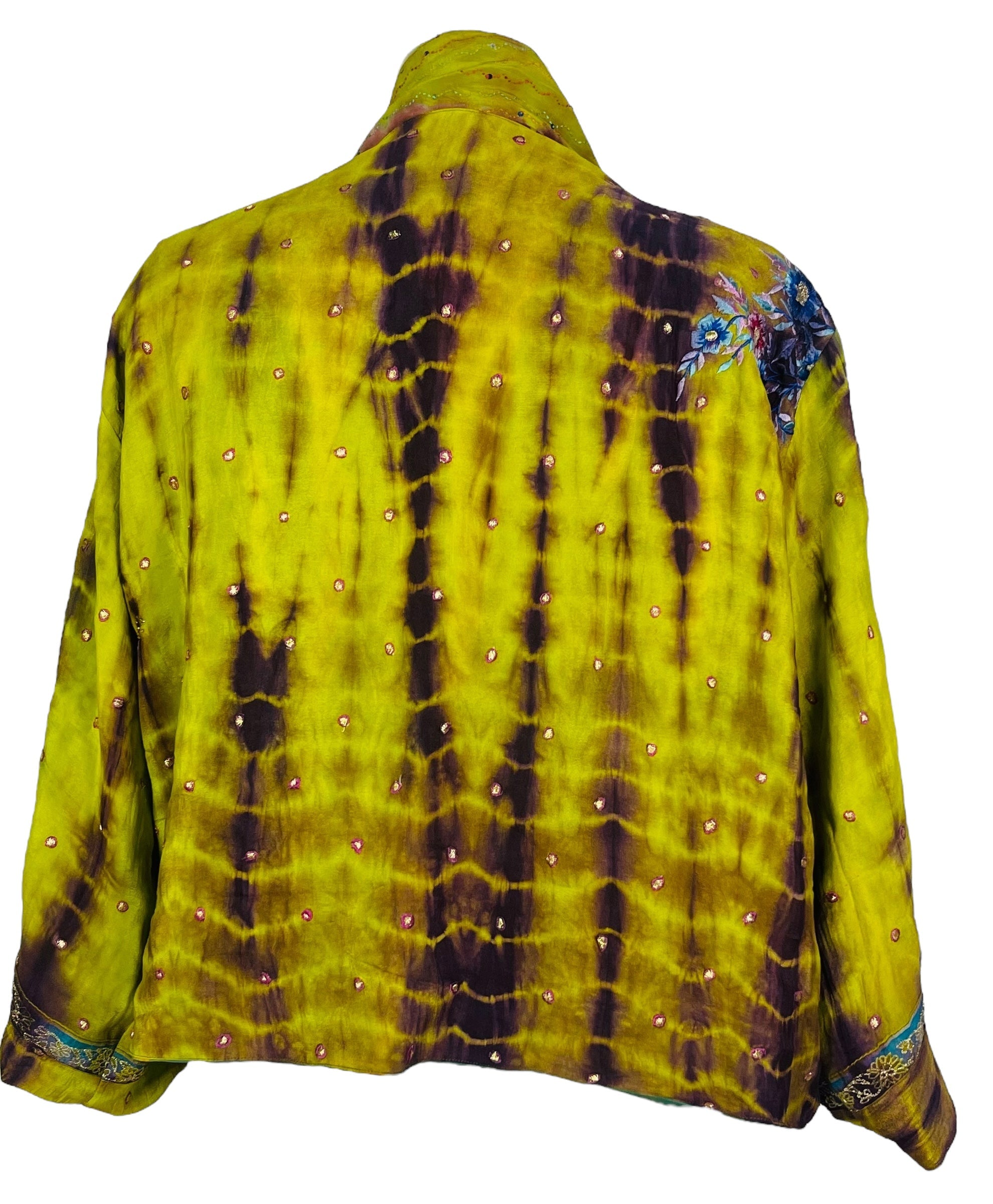 PRC7377 Avatar Reversible Pure Silk Jiva Jacket