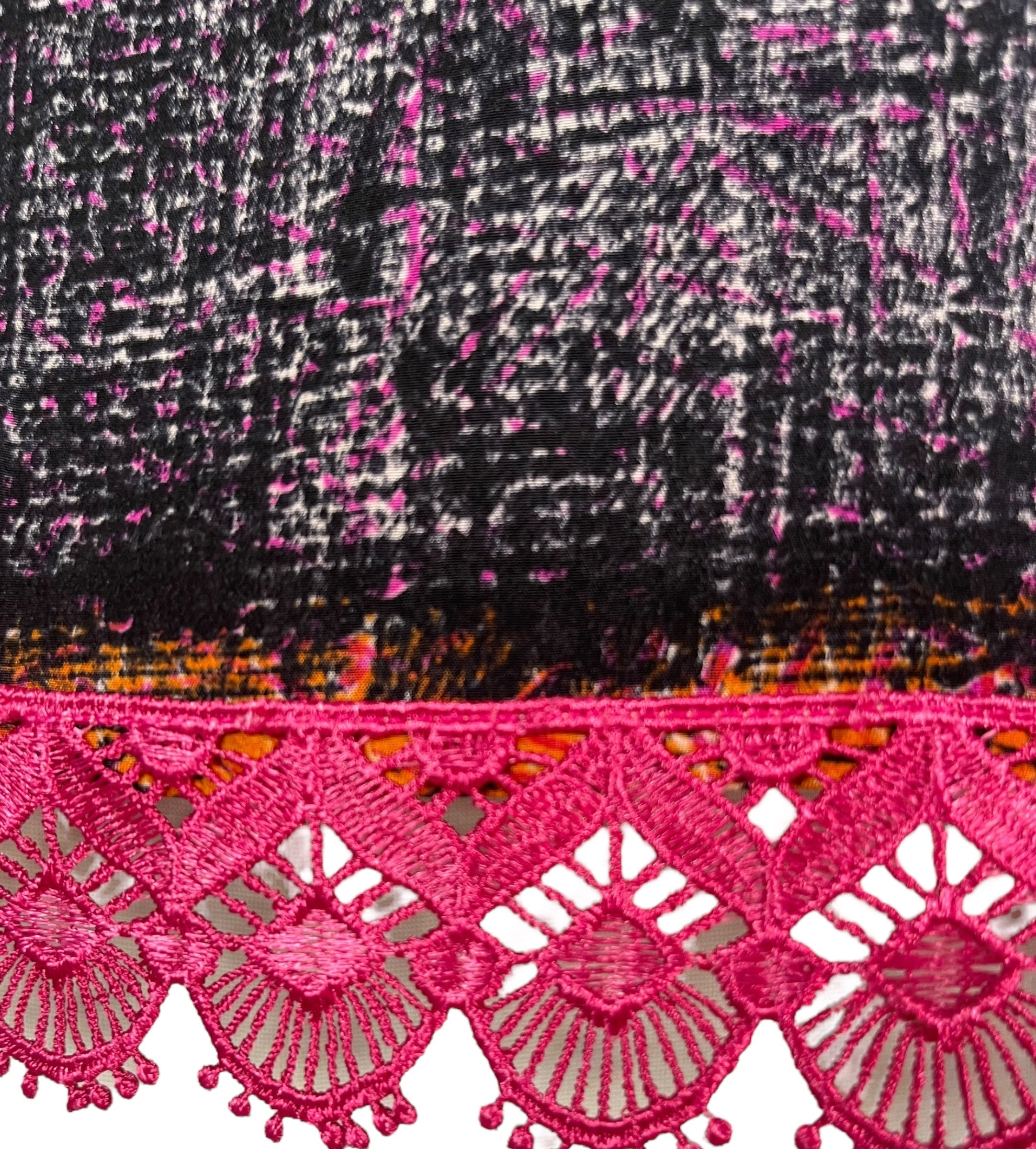 PRC6873 Avatar Pure Silk Side Slit Top