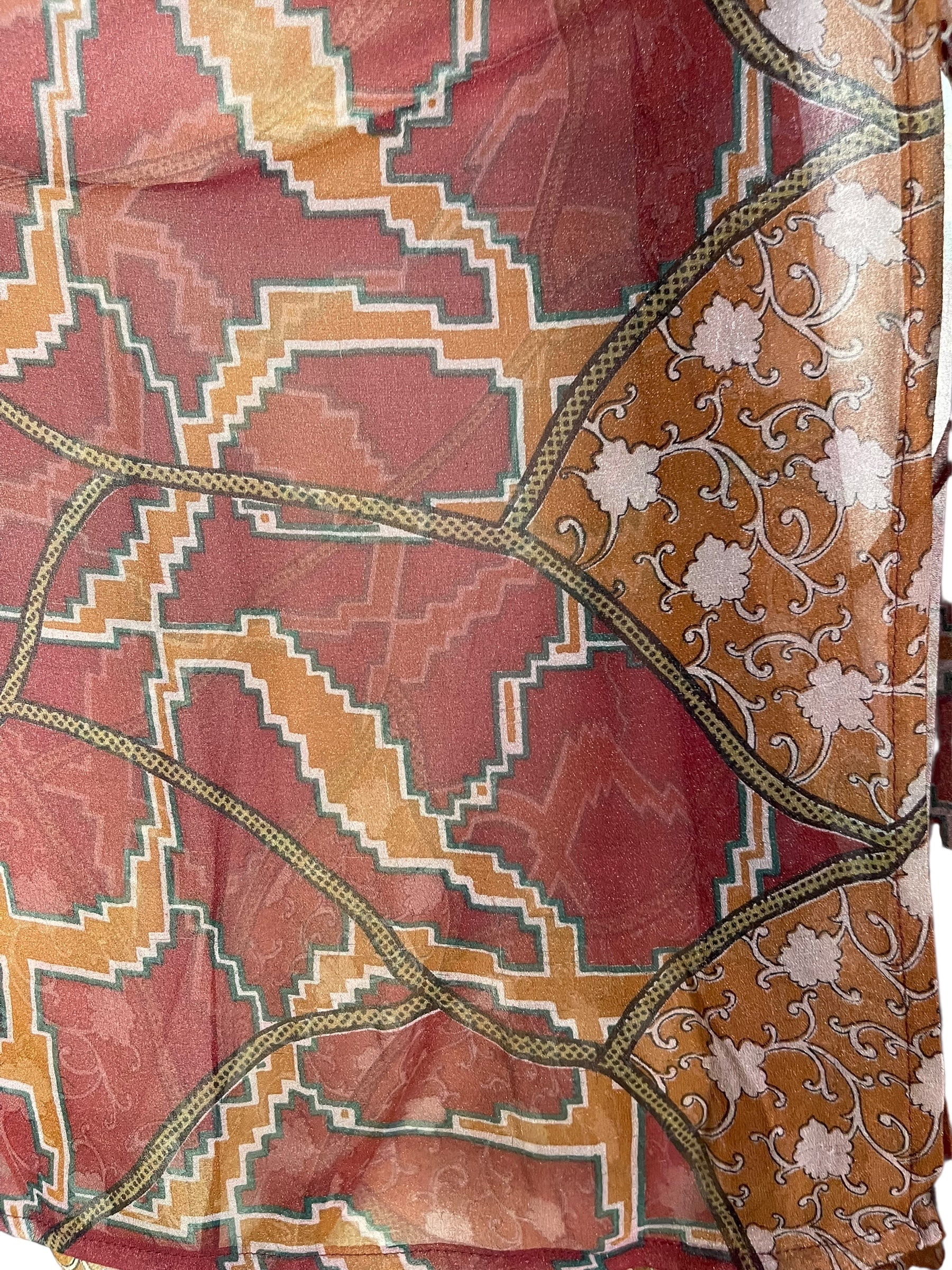 PRG6856 Sheer Avatar Pure Silk Versatile Vest