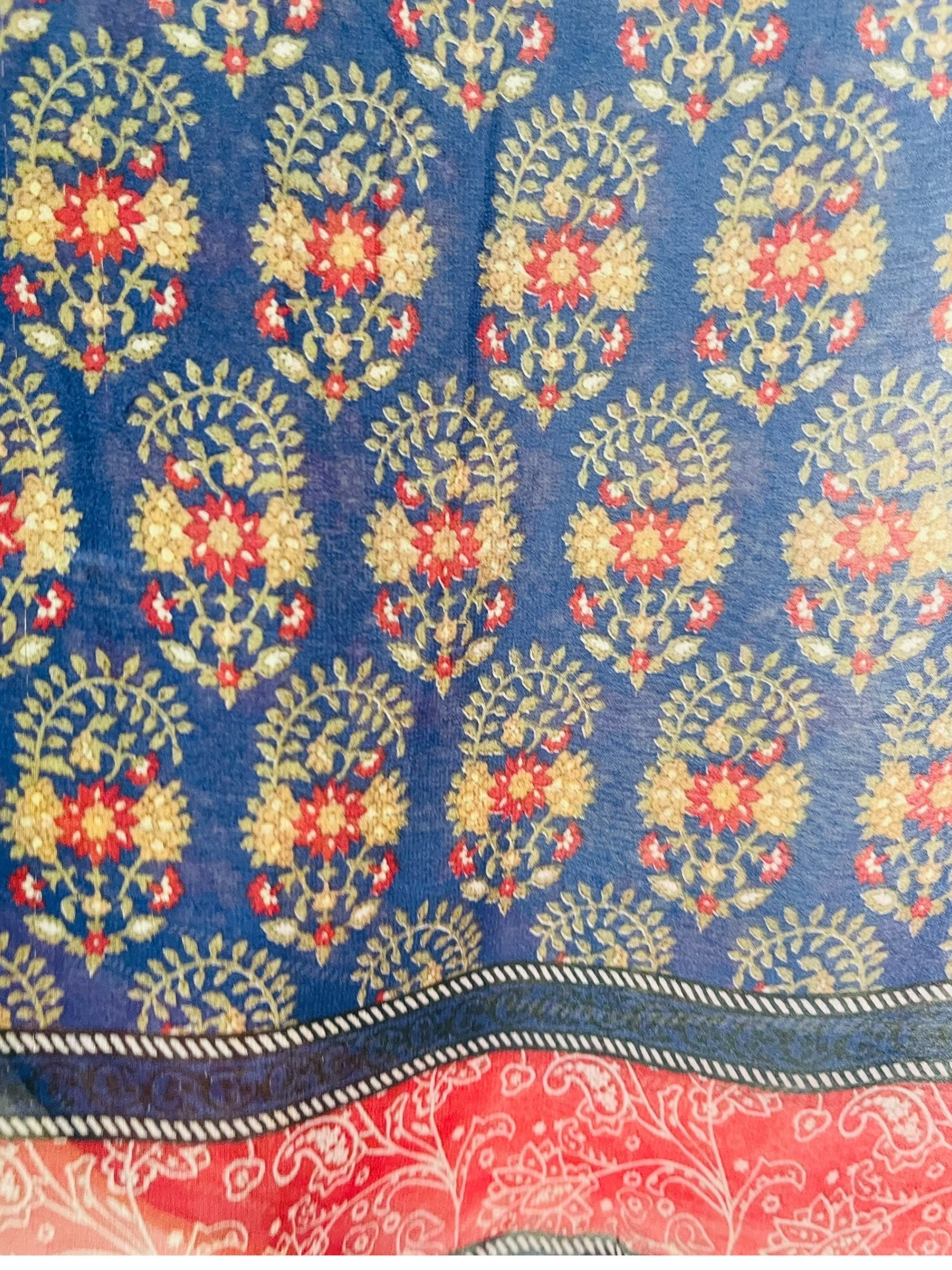 PRG7334 Sheer Avatar Pure Silk Kimono-Sleeved Top