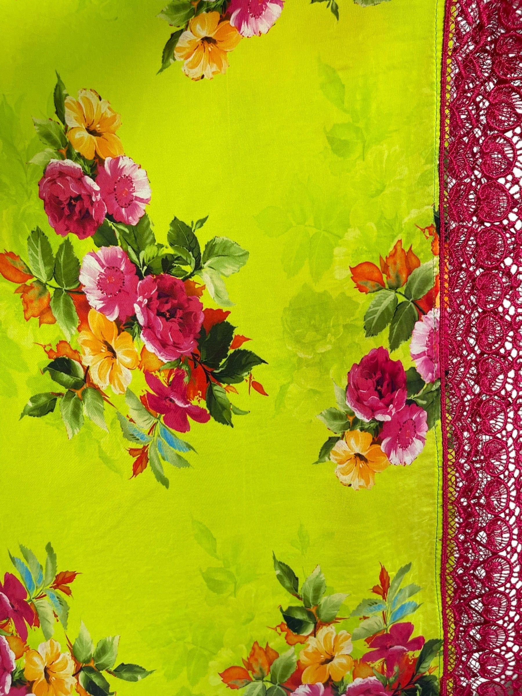 PRC6958 Avatar Pure Silk Capelet Poncho