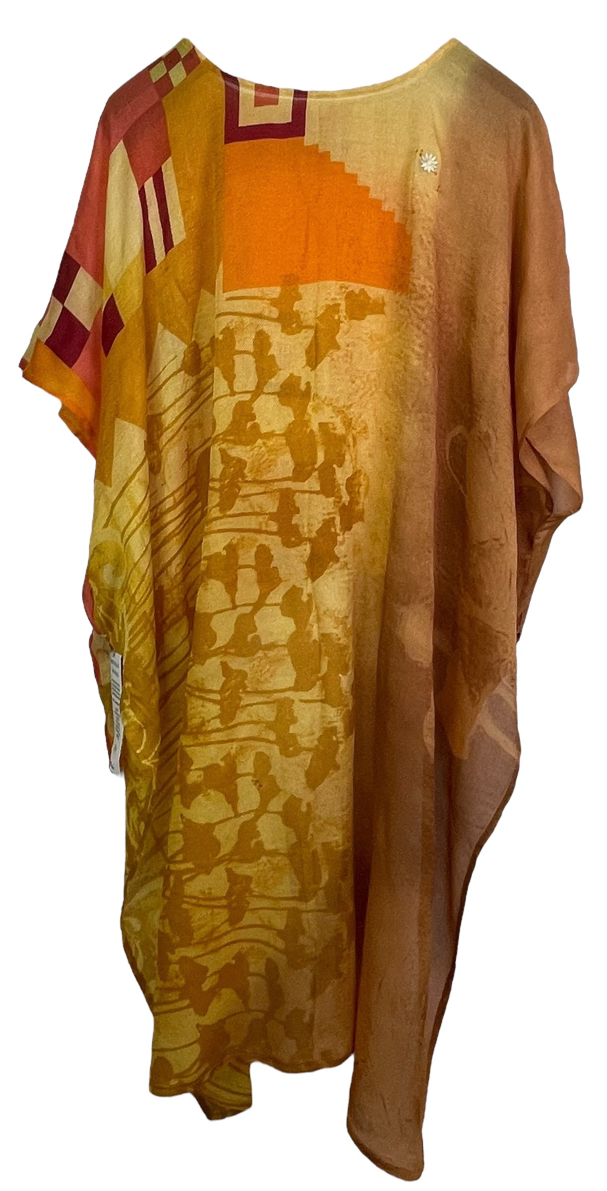 SOLD  PRG7720 Sheer Avatar Pure Silk Hi Lo Top