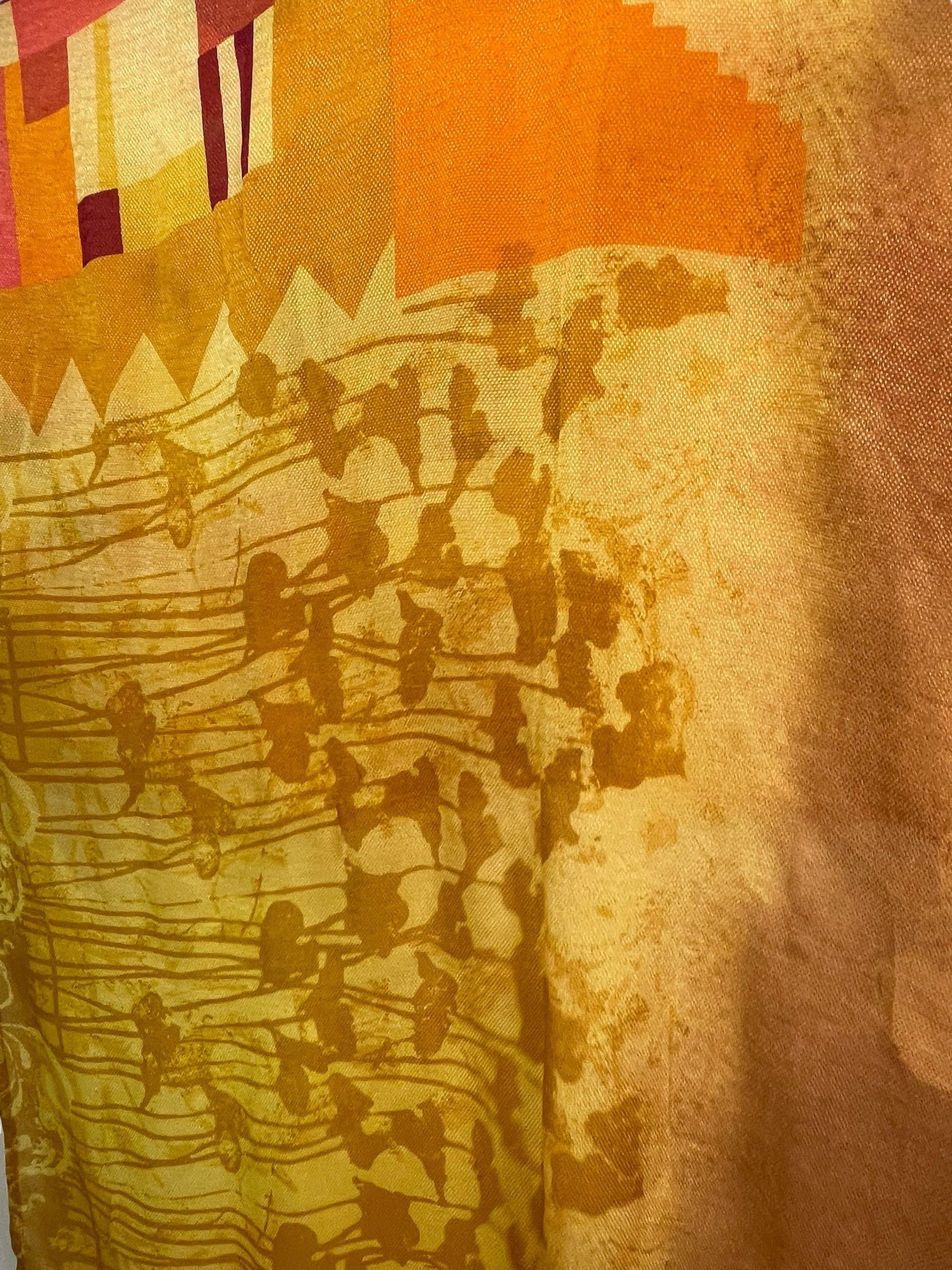 SOLD  PRG7720 Sheer Avatar Pure Silk Hi Lo Top