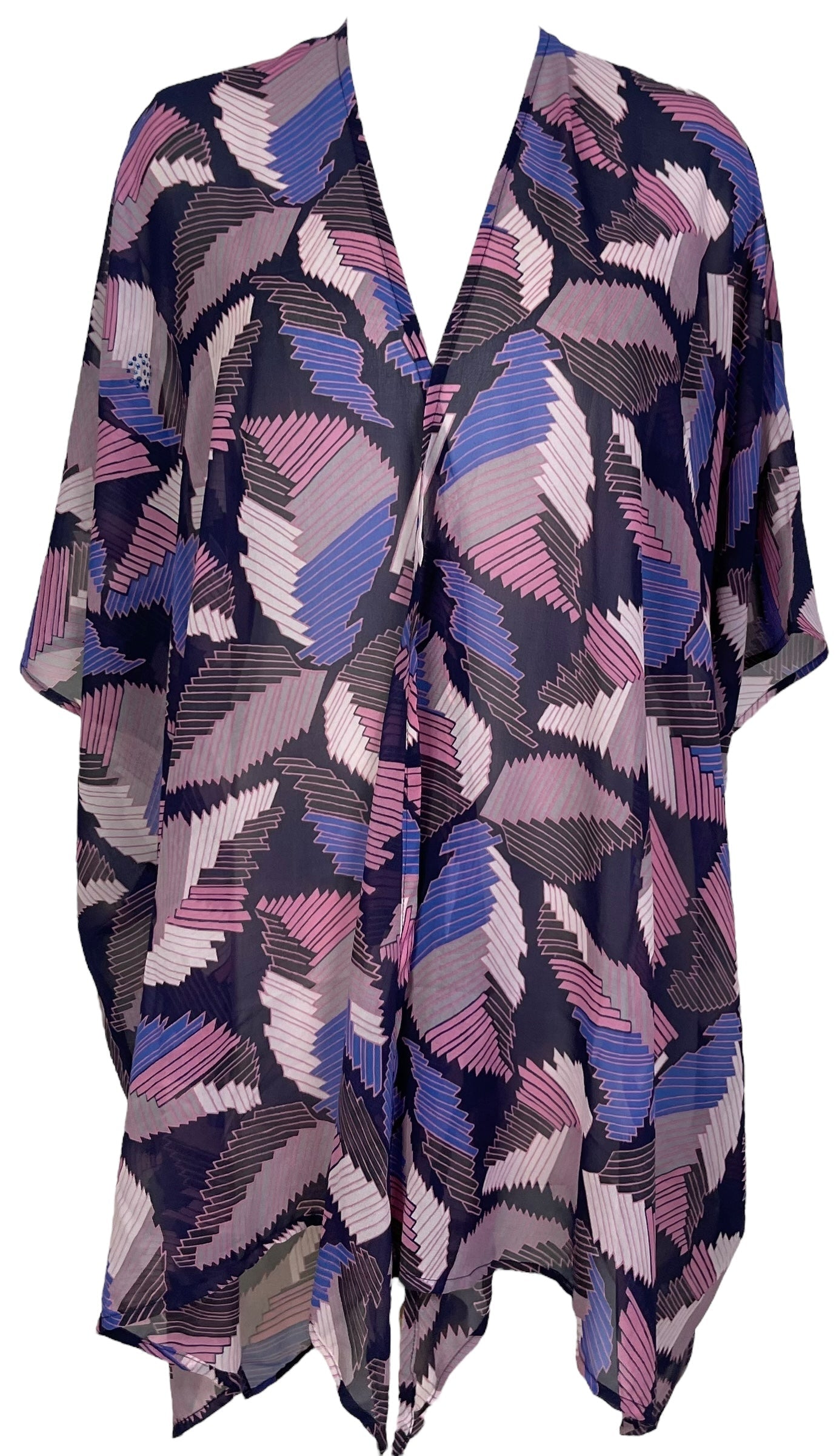 PRG7044 Sheer Avatar Pure Silk Cardigan