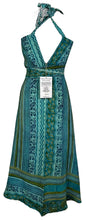 Load image into Gallery viewer, PRC7754 Avatar Pure Silk Maxi Dress with Belt
