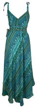 Load image into Gallery viewer, PRC7754 Avatar Pure Silk Maxi Dress with Belt
