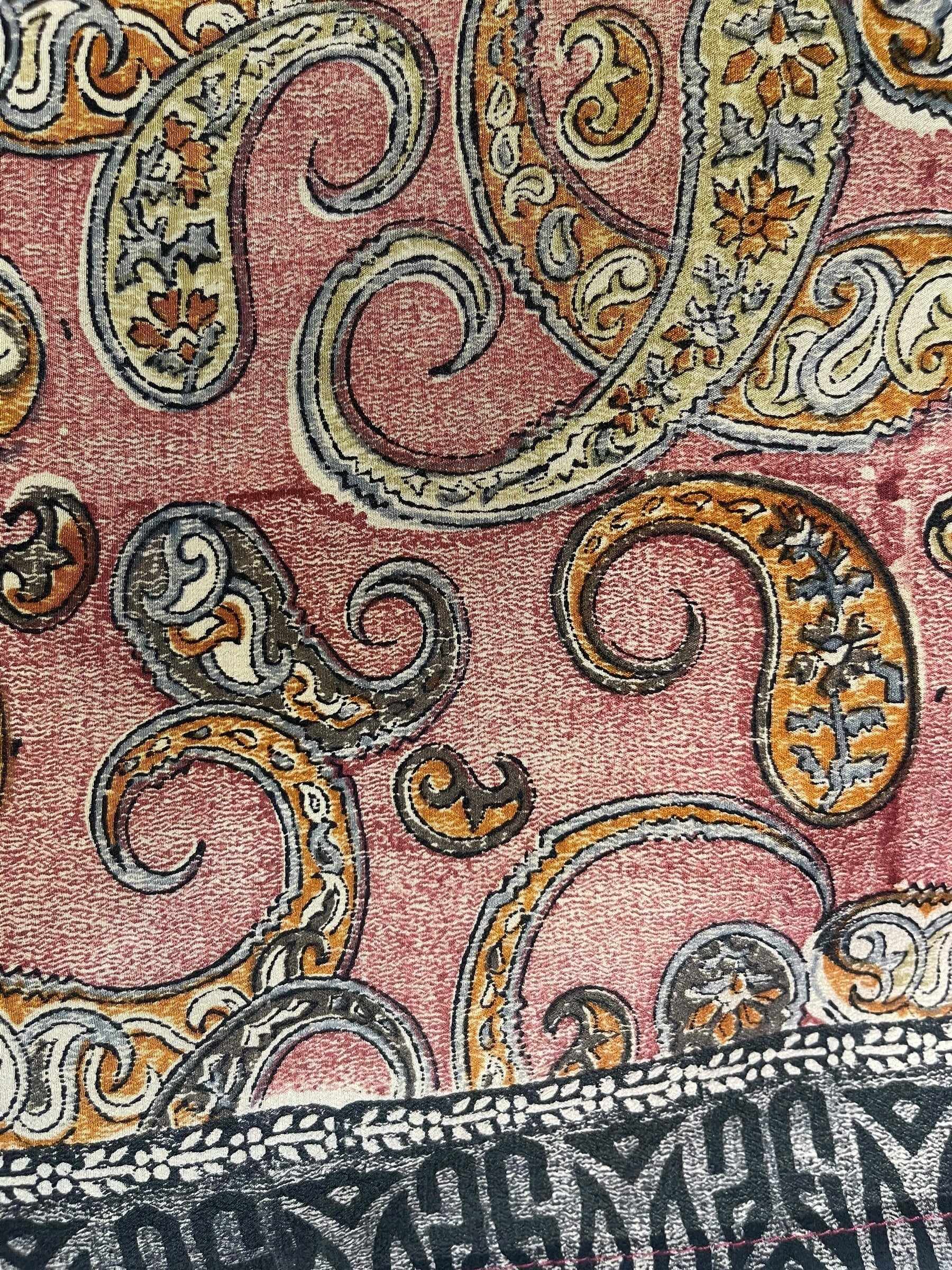 SOLD  PRC6919 Avatar Pure Silk Capelet Poncho