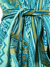 Load image into Gallery viewer, PRC7754 Avatar Pure Silk Maxi Dress with Belt
