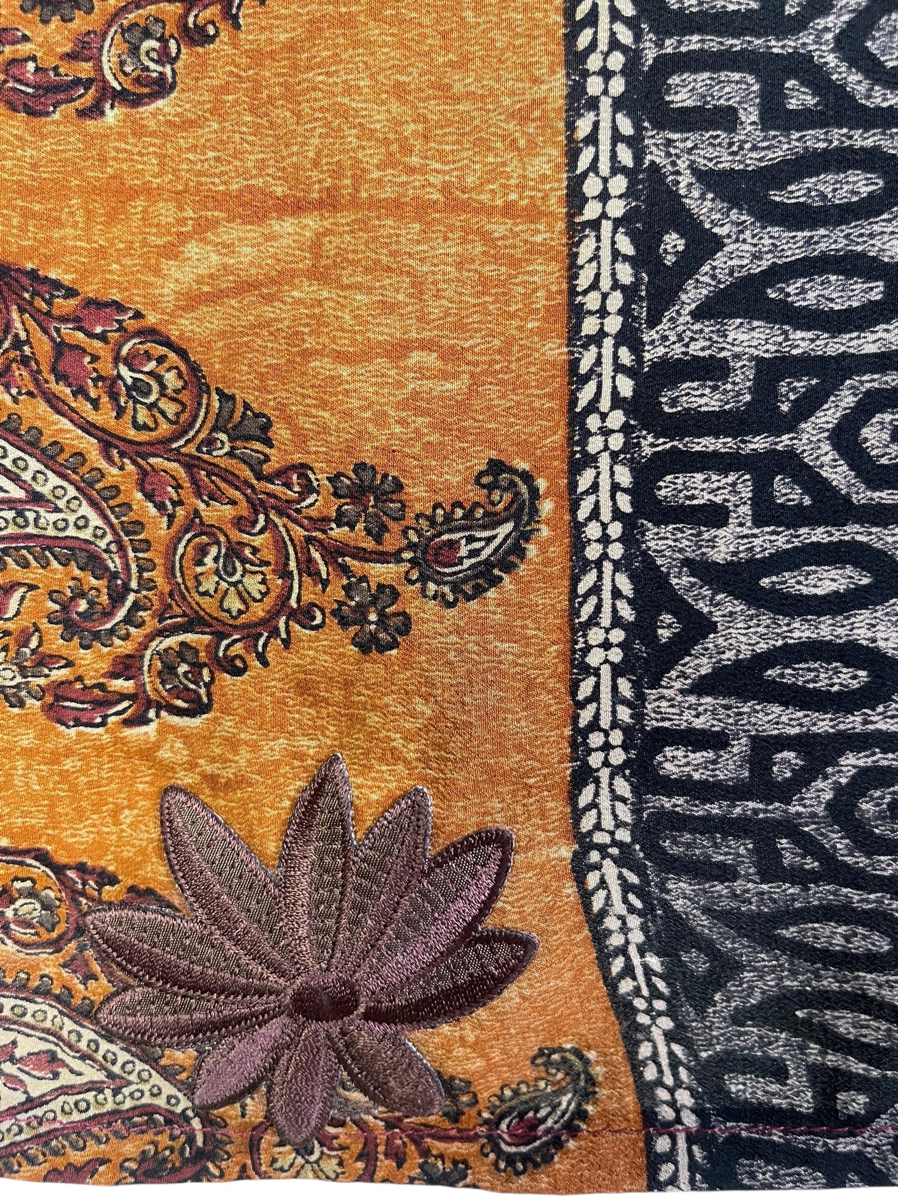 SOLD  PRC6919 Avatar Pure Silk Capelet Poncho