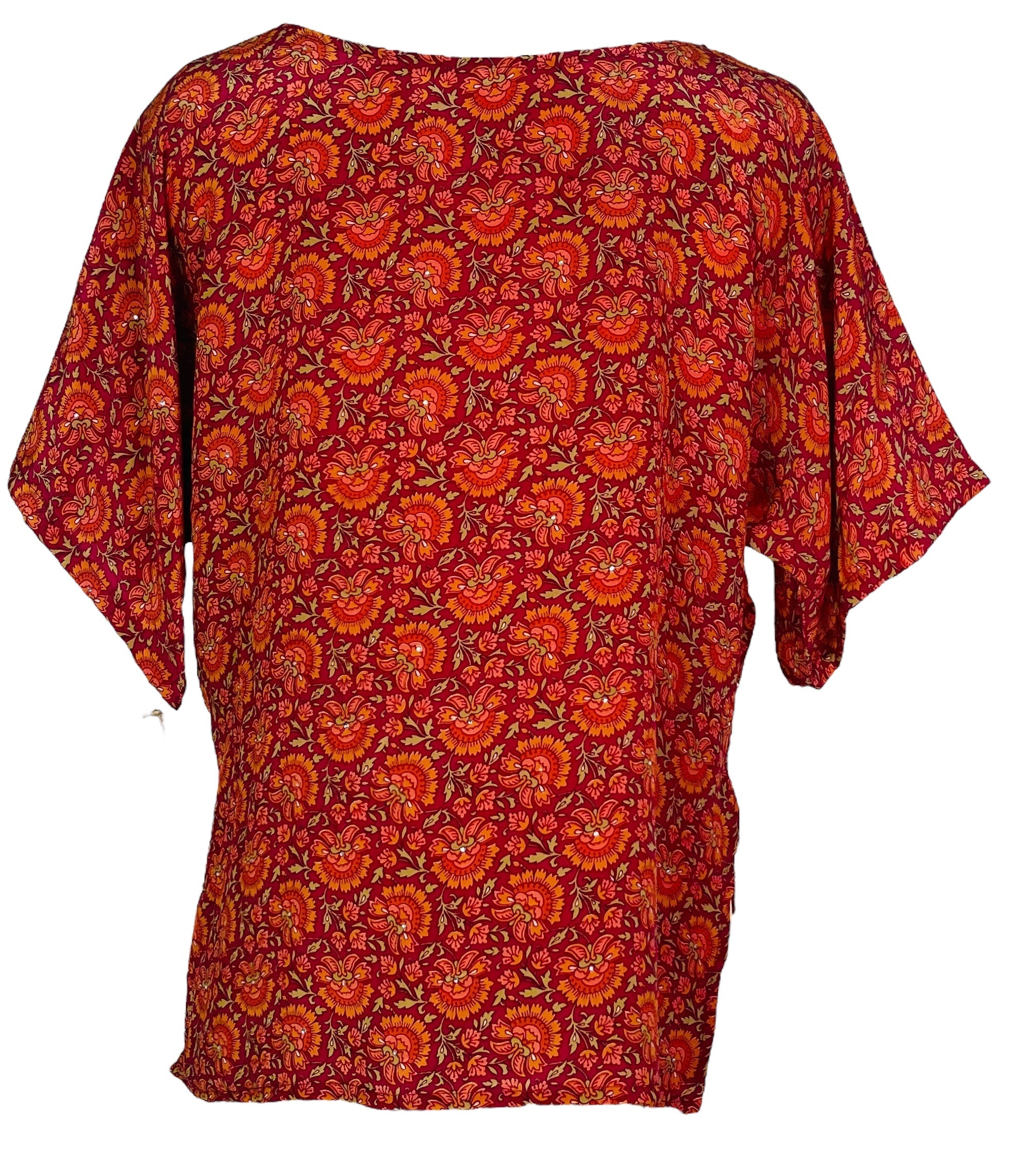 SOLD  PRC7534 Avatar Pure Silk Side Slit Top