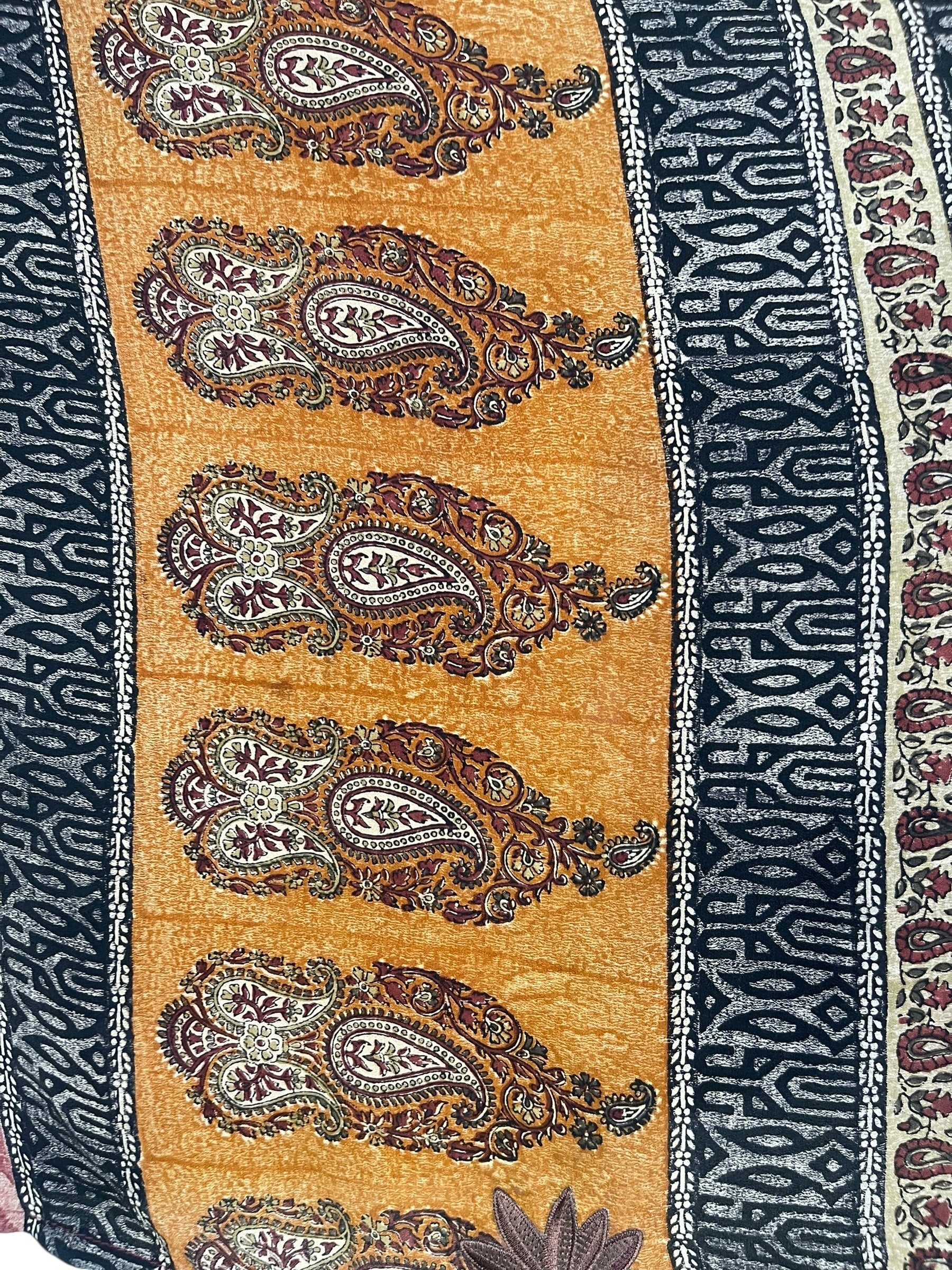 SOLD  PRC6919 Avatar Pure Silk Capelet Poncho