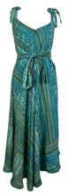 Load image into Gallery viewer, PRC7754 Avatar Pure Silk Maxi Dress with Belt

