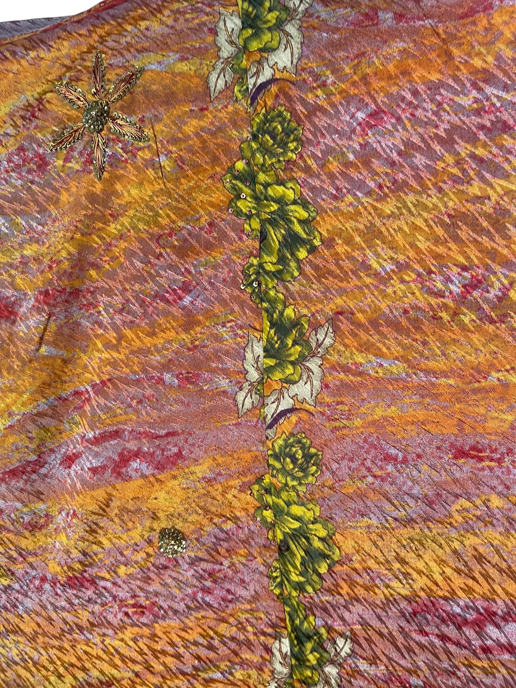 PRC6877 Avatar Pure Silk Waterfall Top