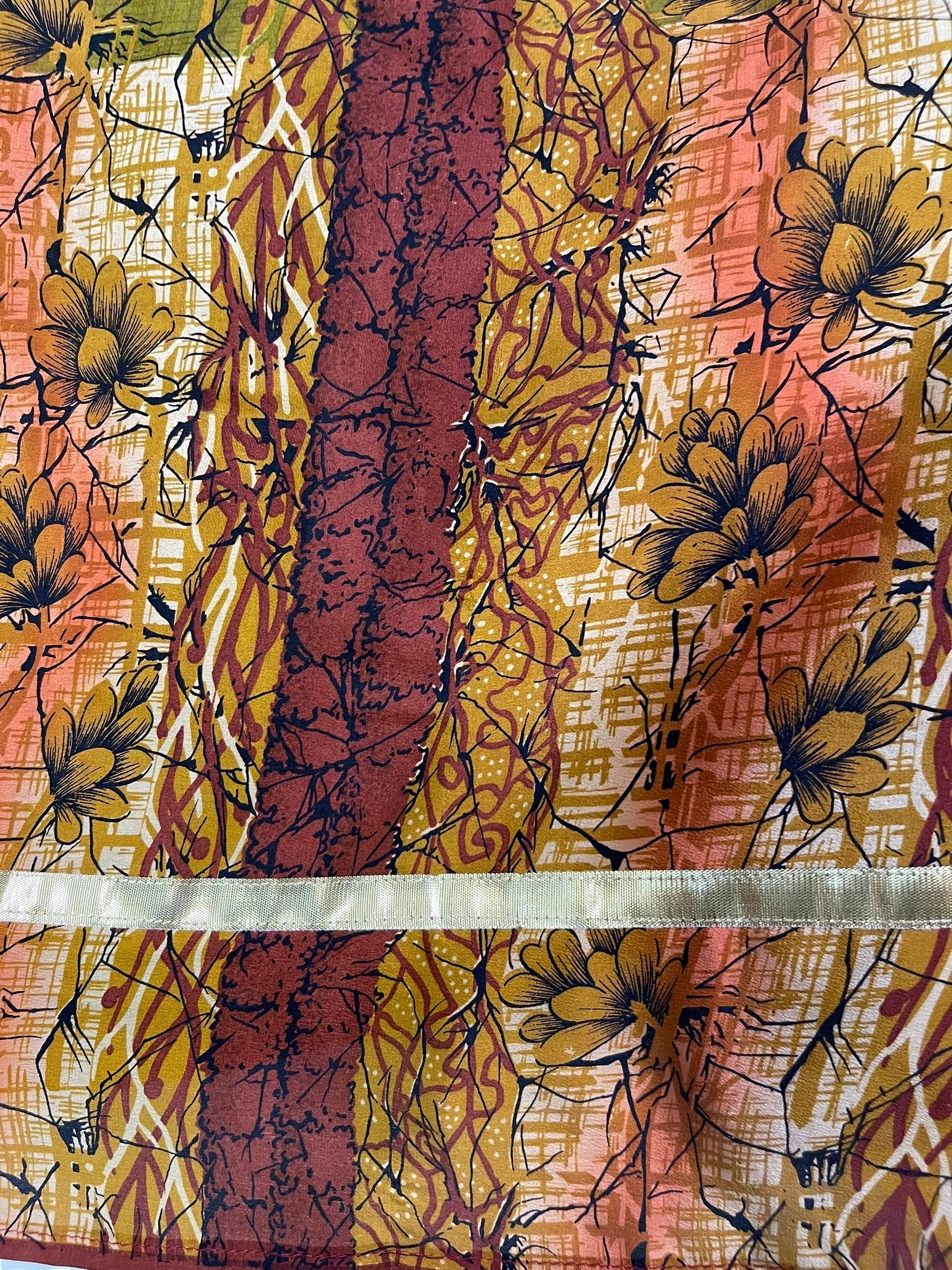 PRC6861 Avatar Pure Silk Capelet Poncho