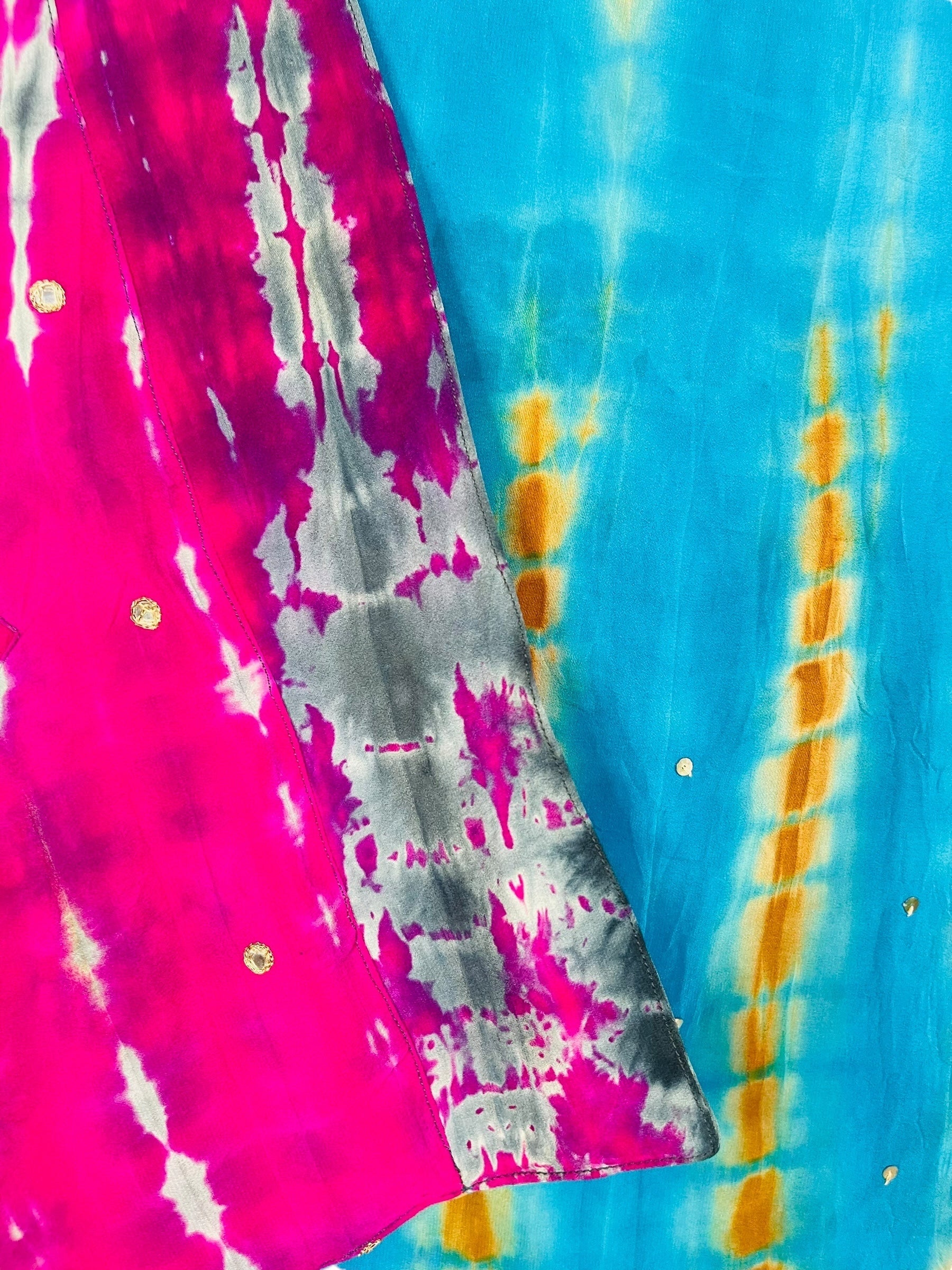 SOLD  PRC7407 Avatar Reversible Pure Silk Jiva Jacket