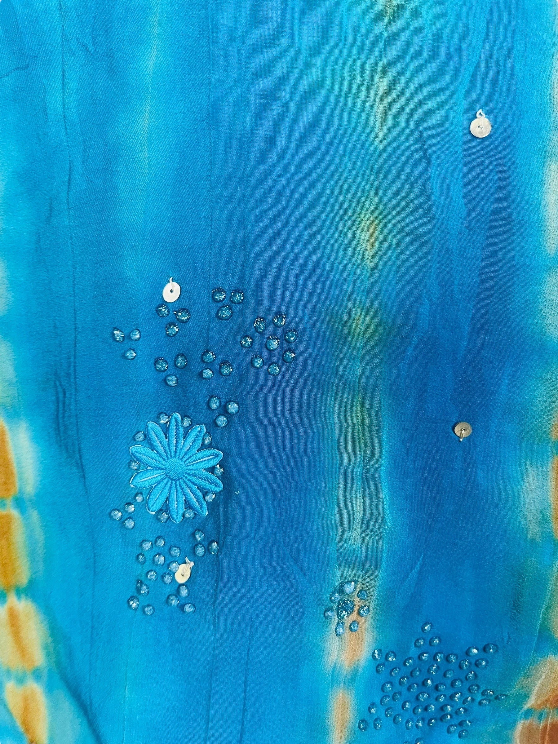 SOLD  PRC7407 Avatar Reversible Pure Silk Jiva Jacket