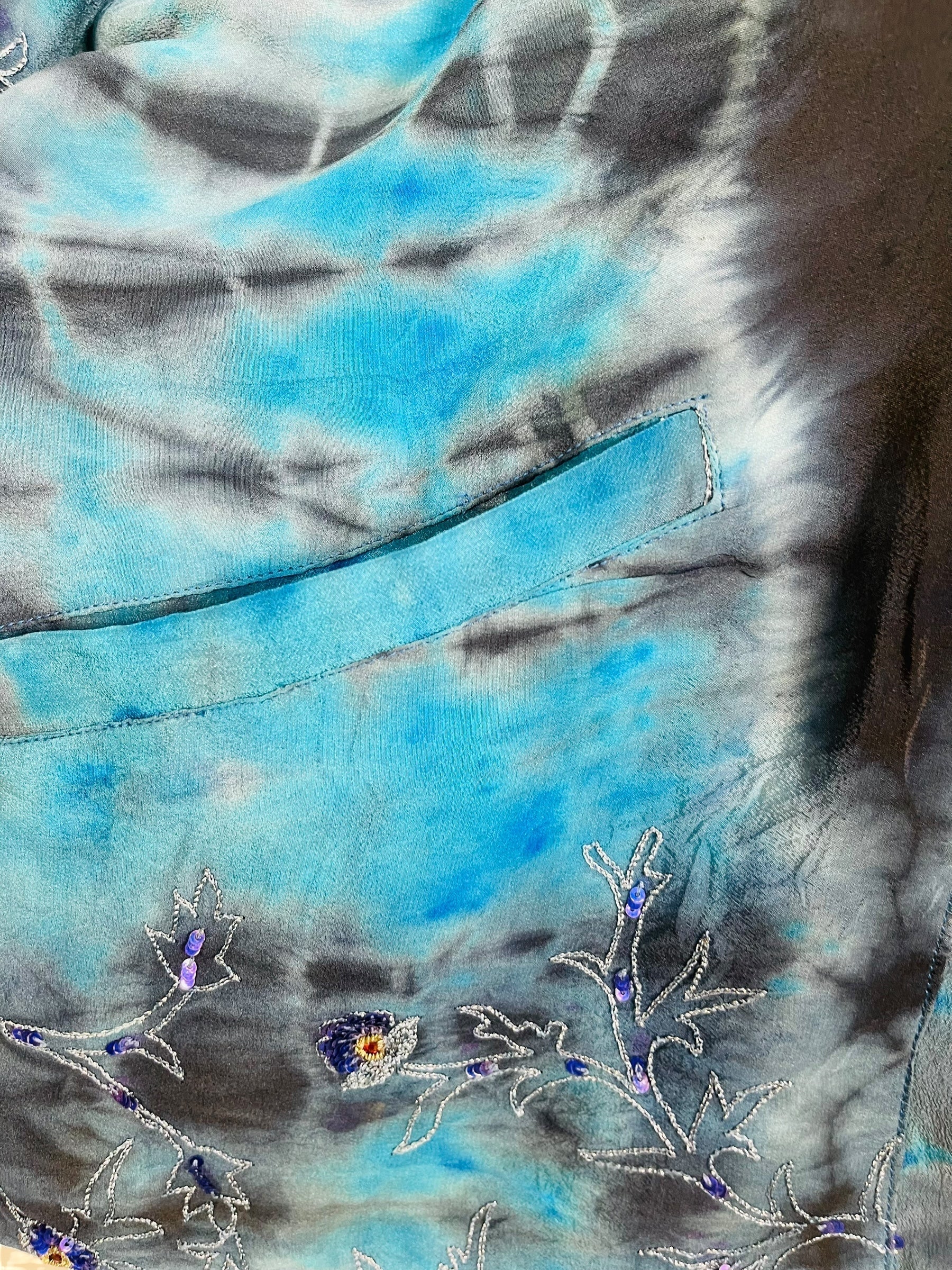 PRC7401 Avatar Reversible Pure Silk Jiva Jacket