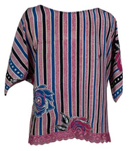 Load image into Gallery viewer, PRC6652 Avatar Pure Silk Side Slit Top
