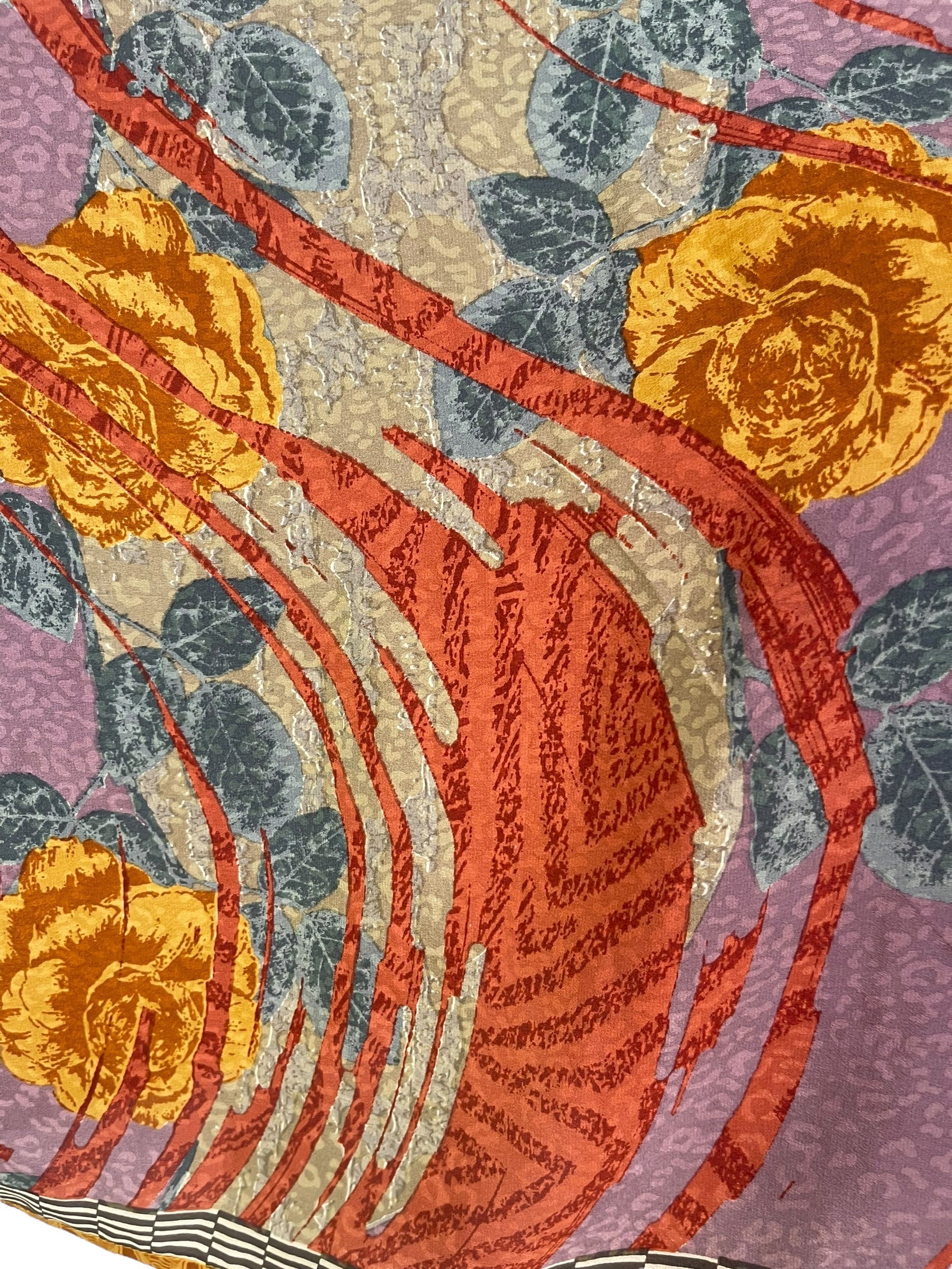 SOLD  PRC6702 Avatar Pure Silk Kimono-Sleeved Top