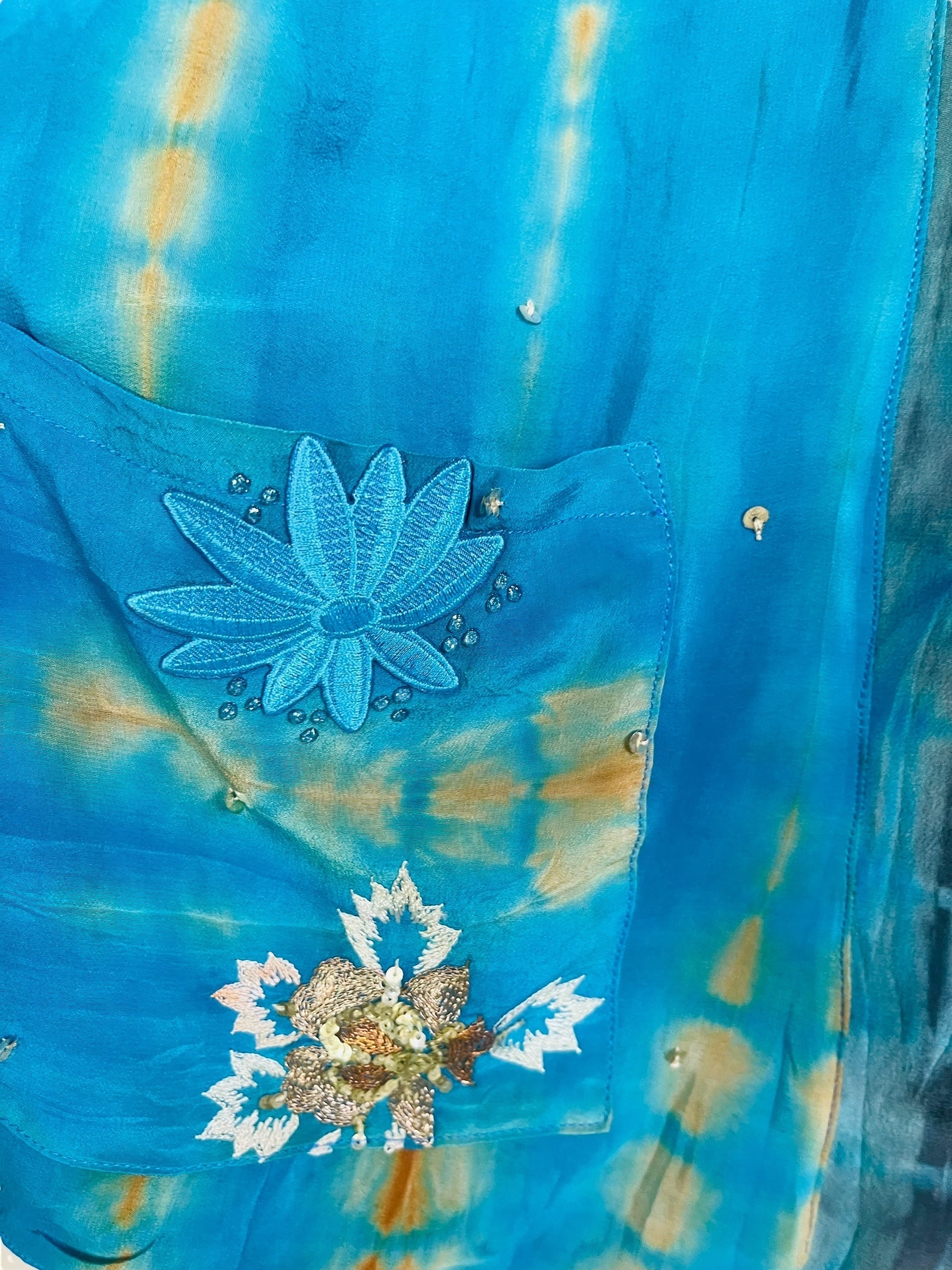 SOLD  PRC7407 Avatar Reversible Pure Silk Jiva Jacket