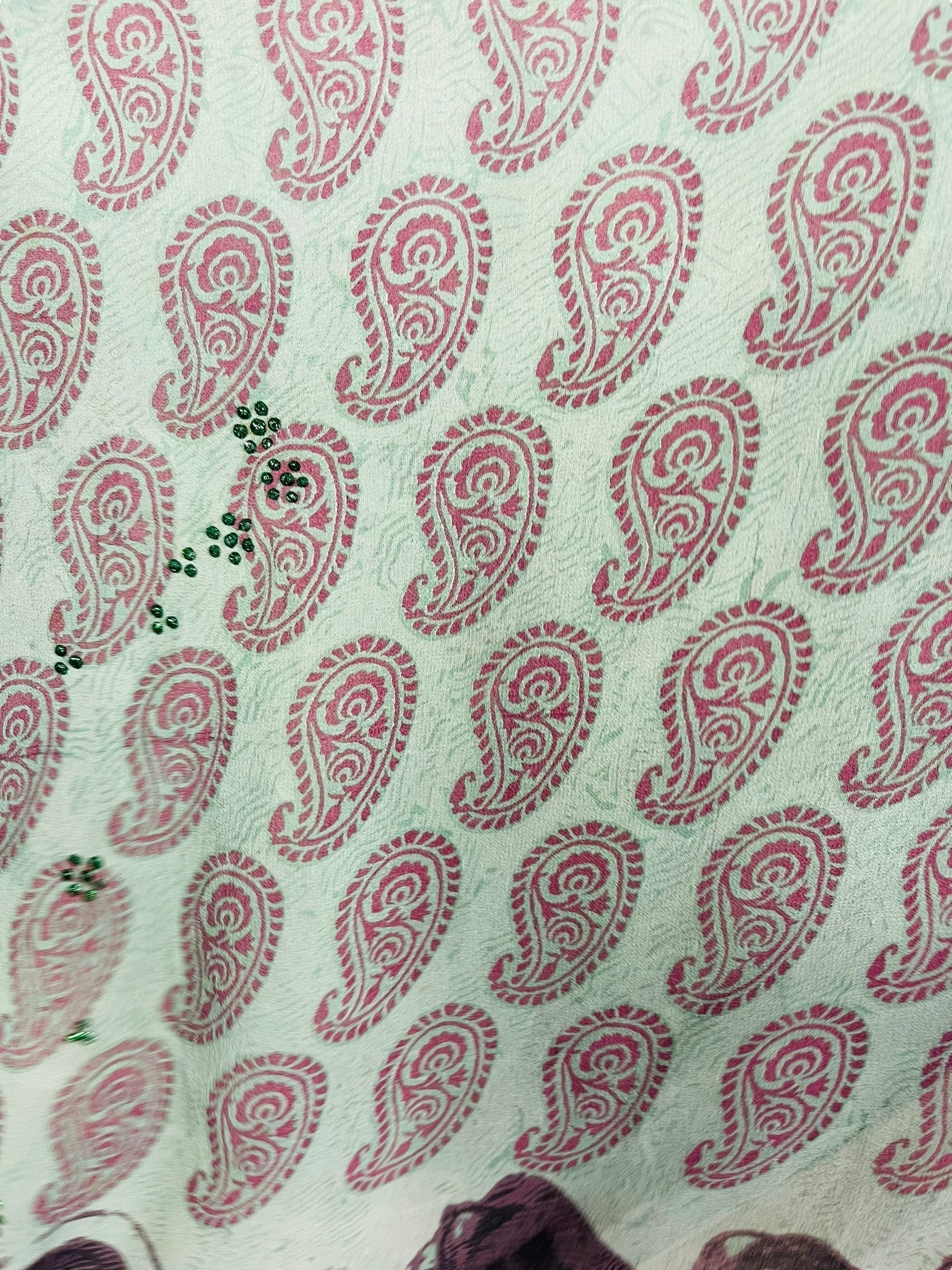 PRG7329 Sheer Avatar Pure Silk Kimono-Sleeved Top