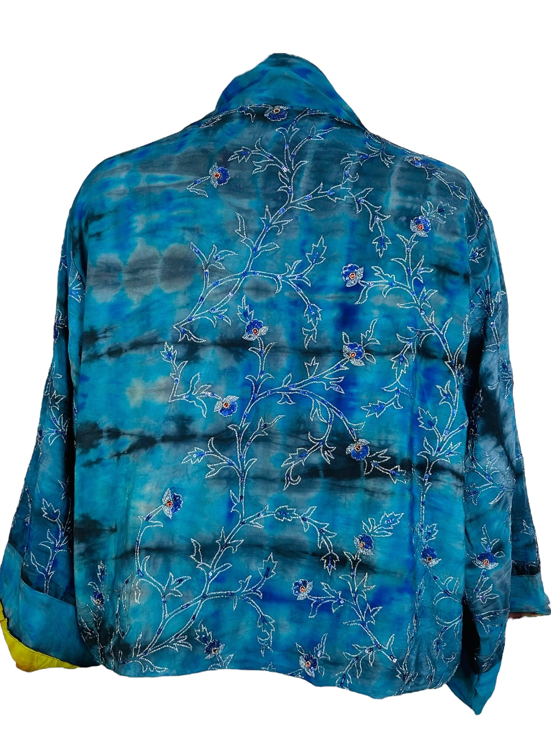 PRC7401 Avatar Reversible Pure Silk Jiva Jacket