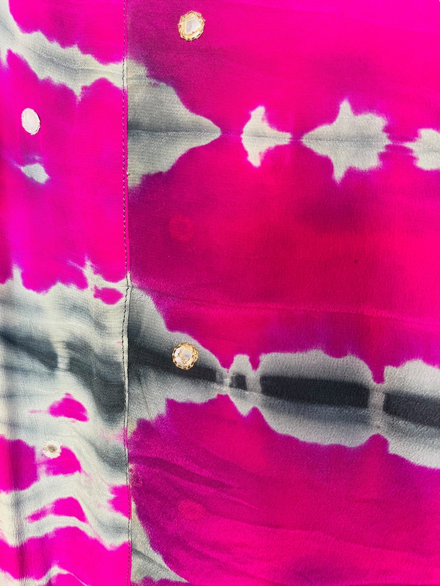 SOLD  PRC7407 Avatar Reversible Pure Silk Jiva Jacket