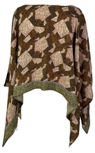 Load image into Gallery viewer, PRC7283 Avatar Pure Silk Capelet Poncho
