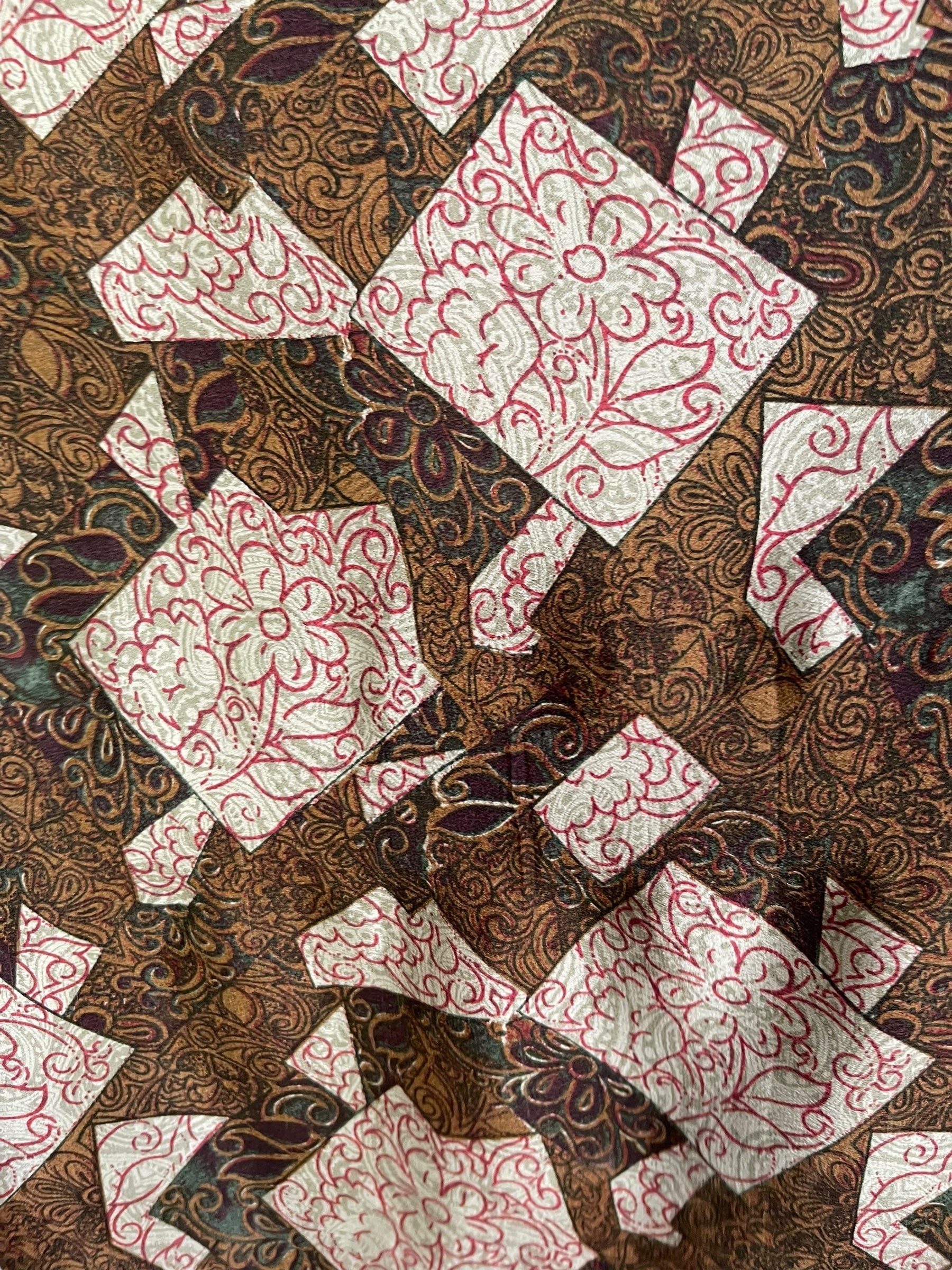 PRC7283 Avatar Pure Silk Capelet Poncho