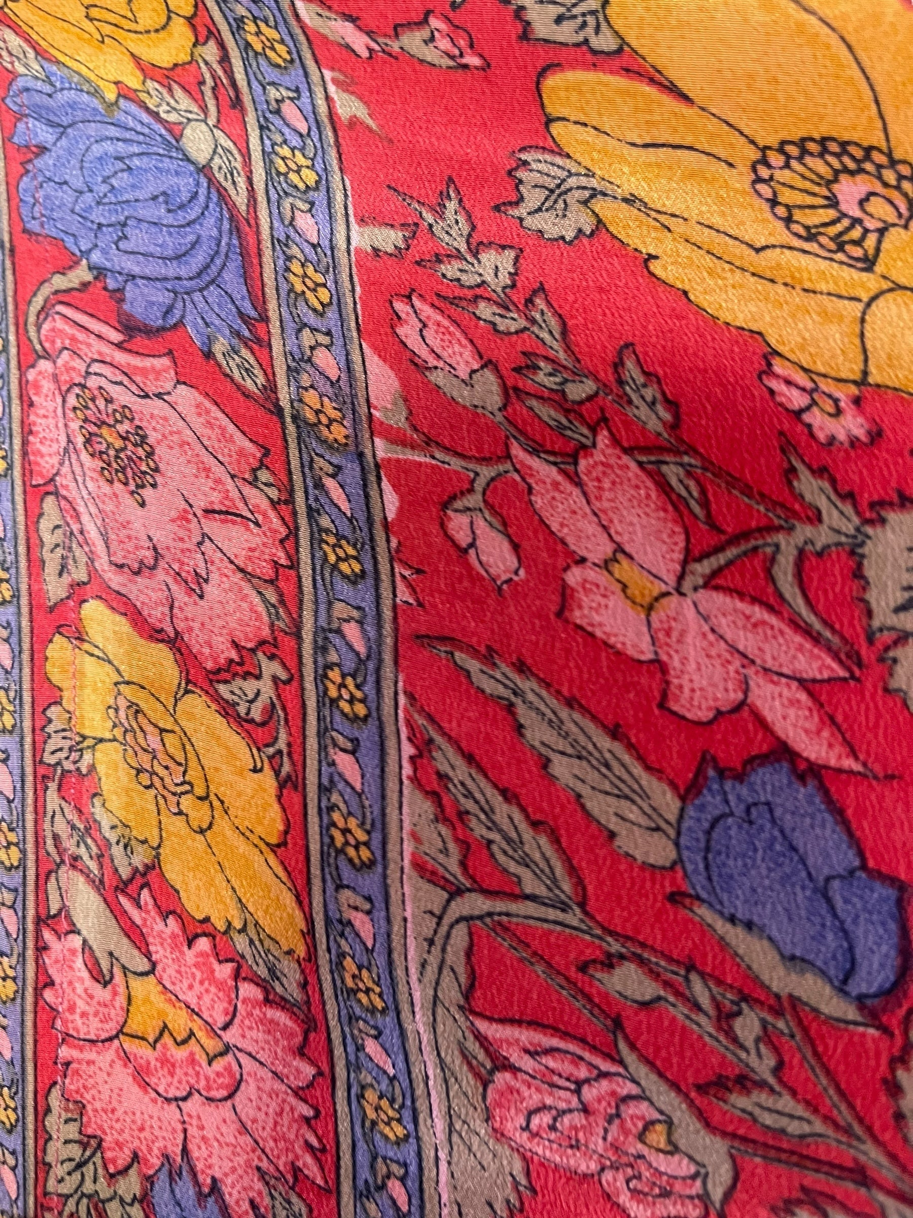 PRC7164 Avatar Pure Silk Sculptural Long Tunic Dress