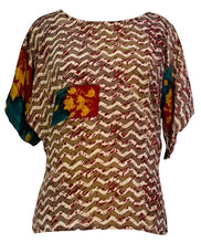 Load image into Gallery viewer, PRC6862 Avatar Pure Silk Side Slit Top
