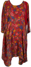 Load image into Gallery viewer, PRC7164 Avatar Pure Silk Sculptural Long Tunic Dress
