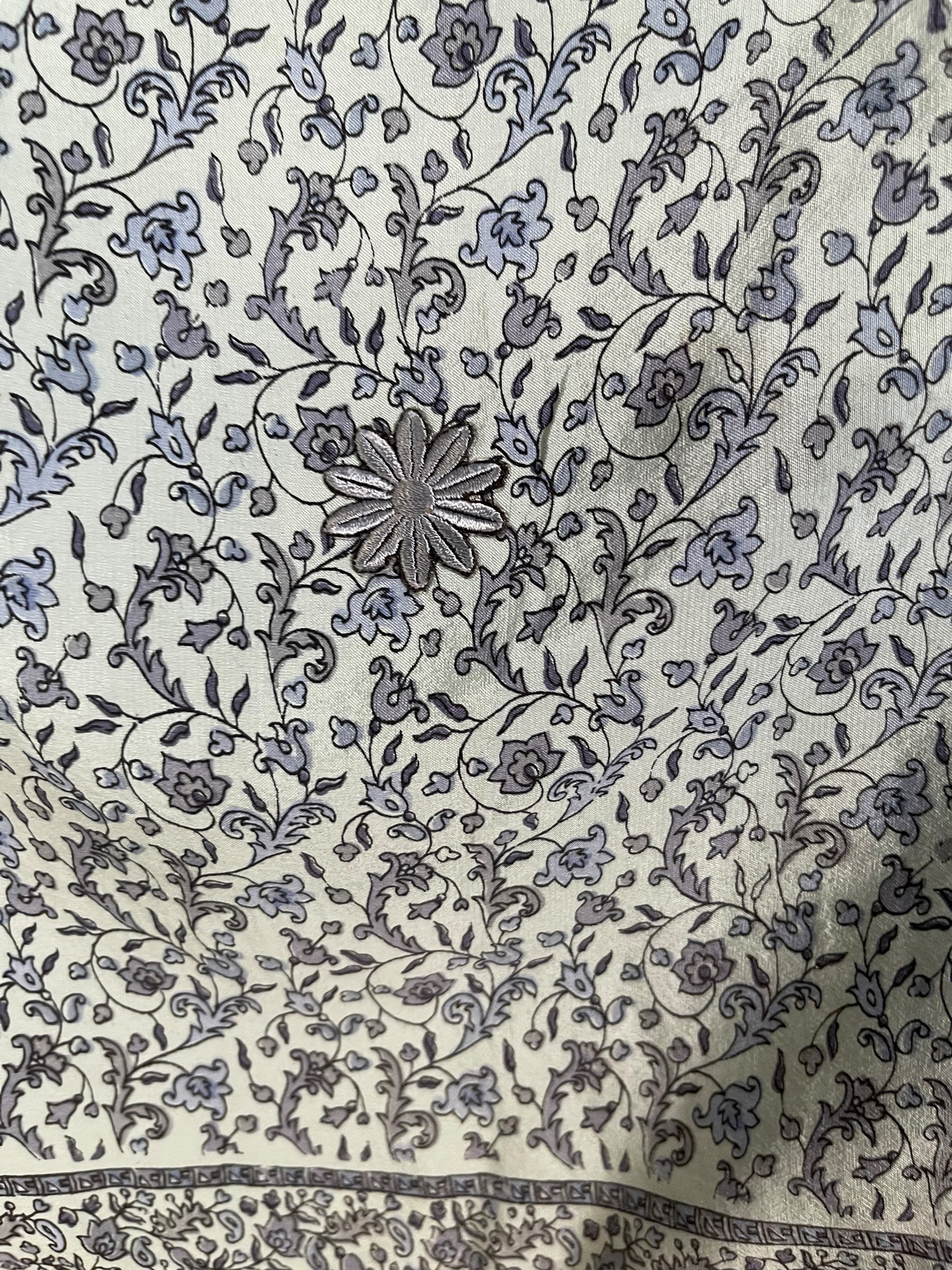 PRC6962 Avatar Pure Silk Capelet Poncho