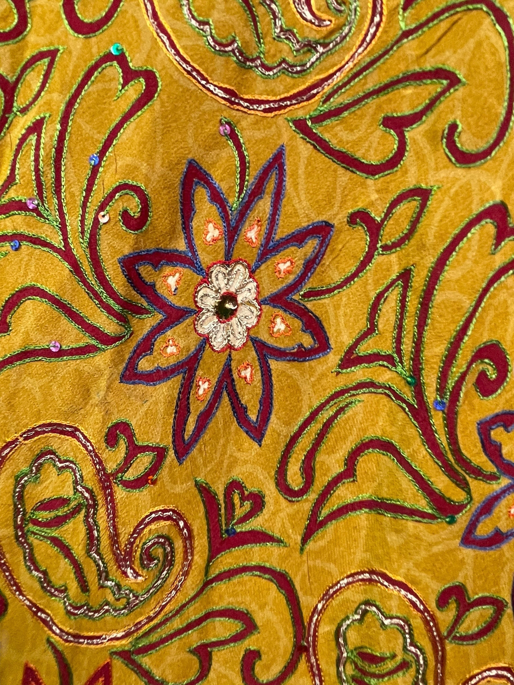 PRC7679 Avatar Pure Silk Maxi Dress with Belt