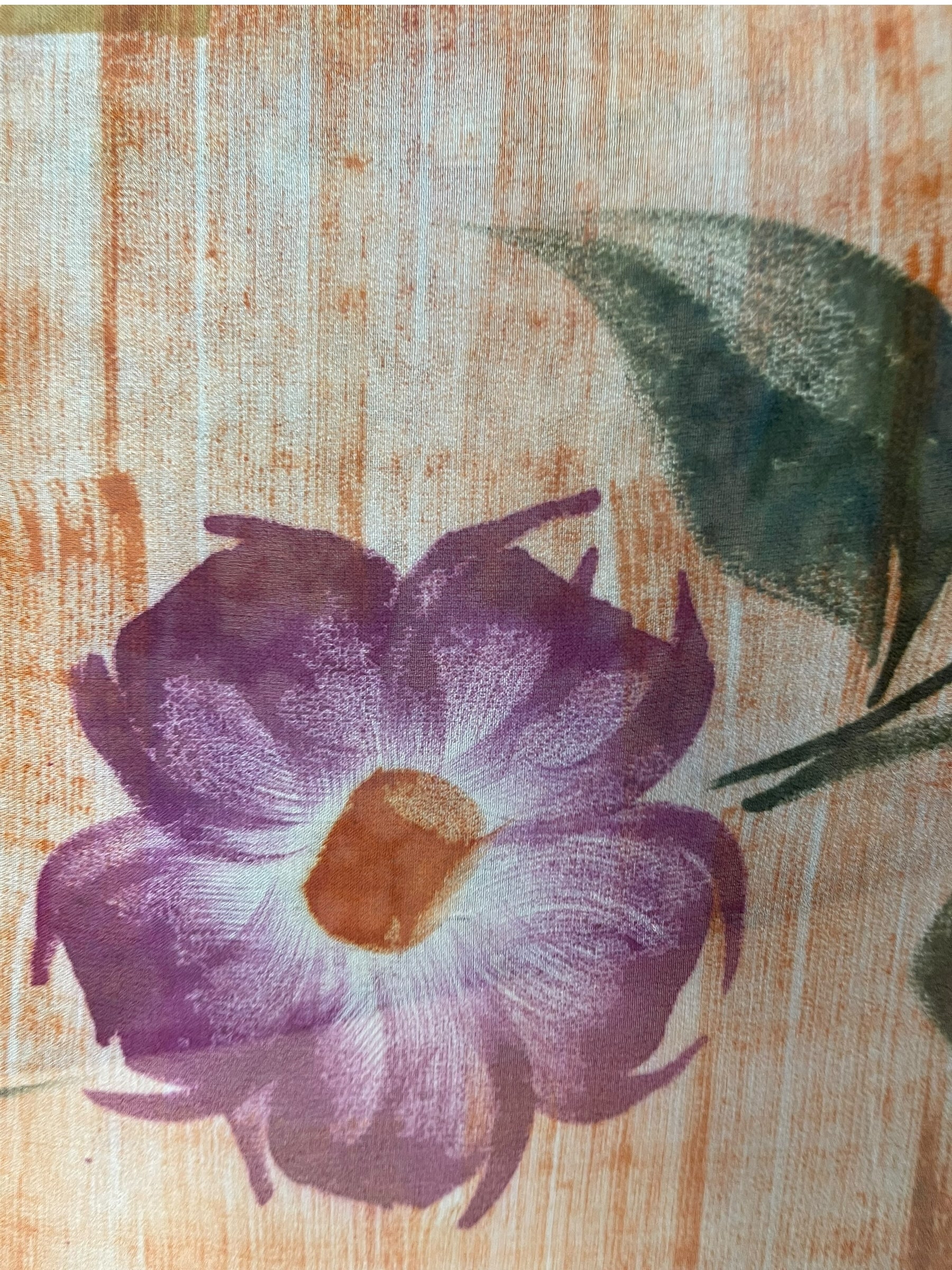 PRG7050 Sheer Avatar Pure Silk Capelet Poncho