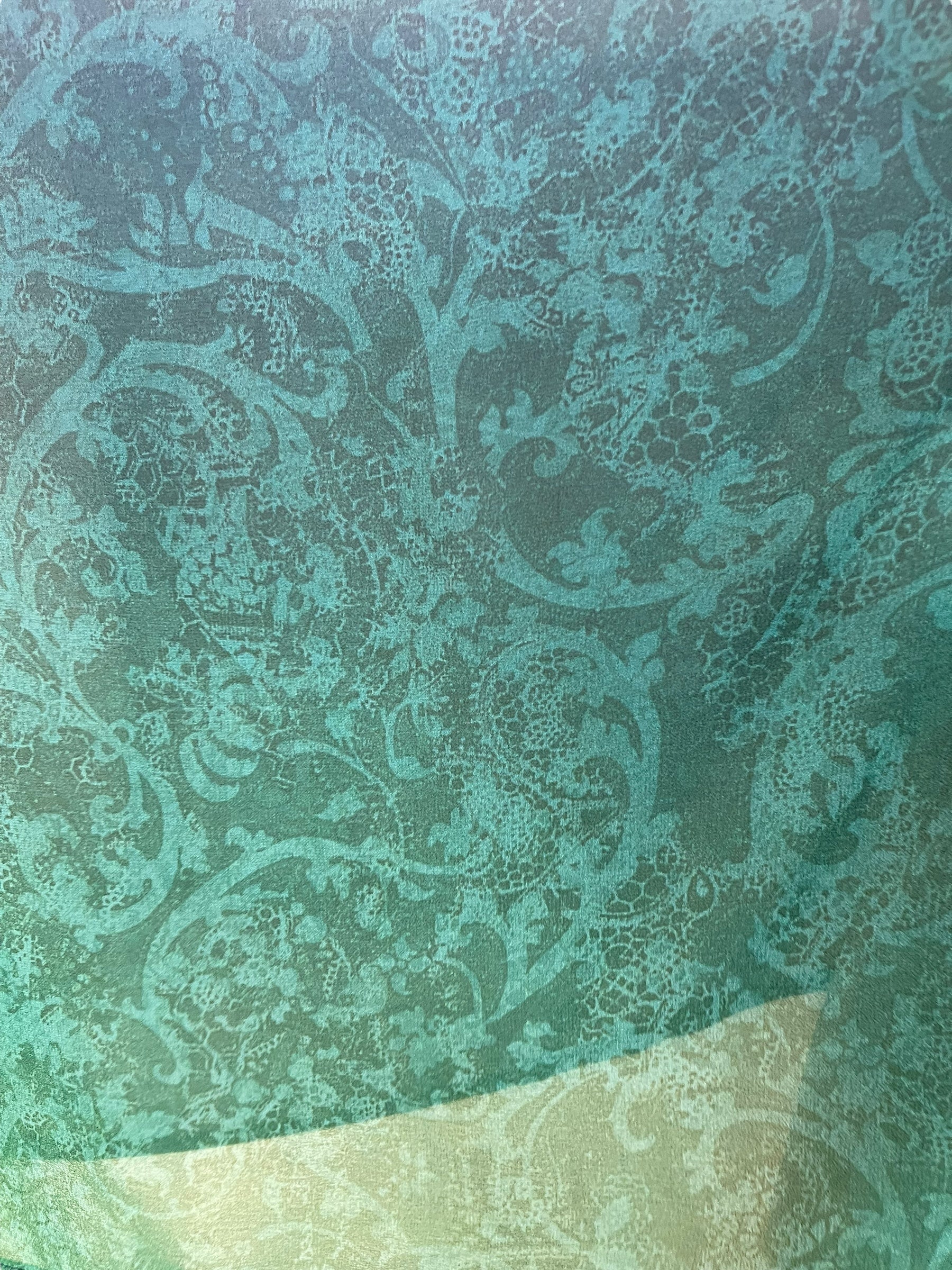 SOLD  PRG6794B Sheer Avatar Pure Silk Capelet Poncho