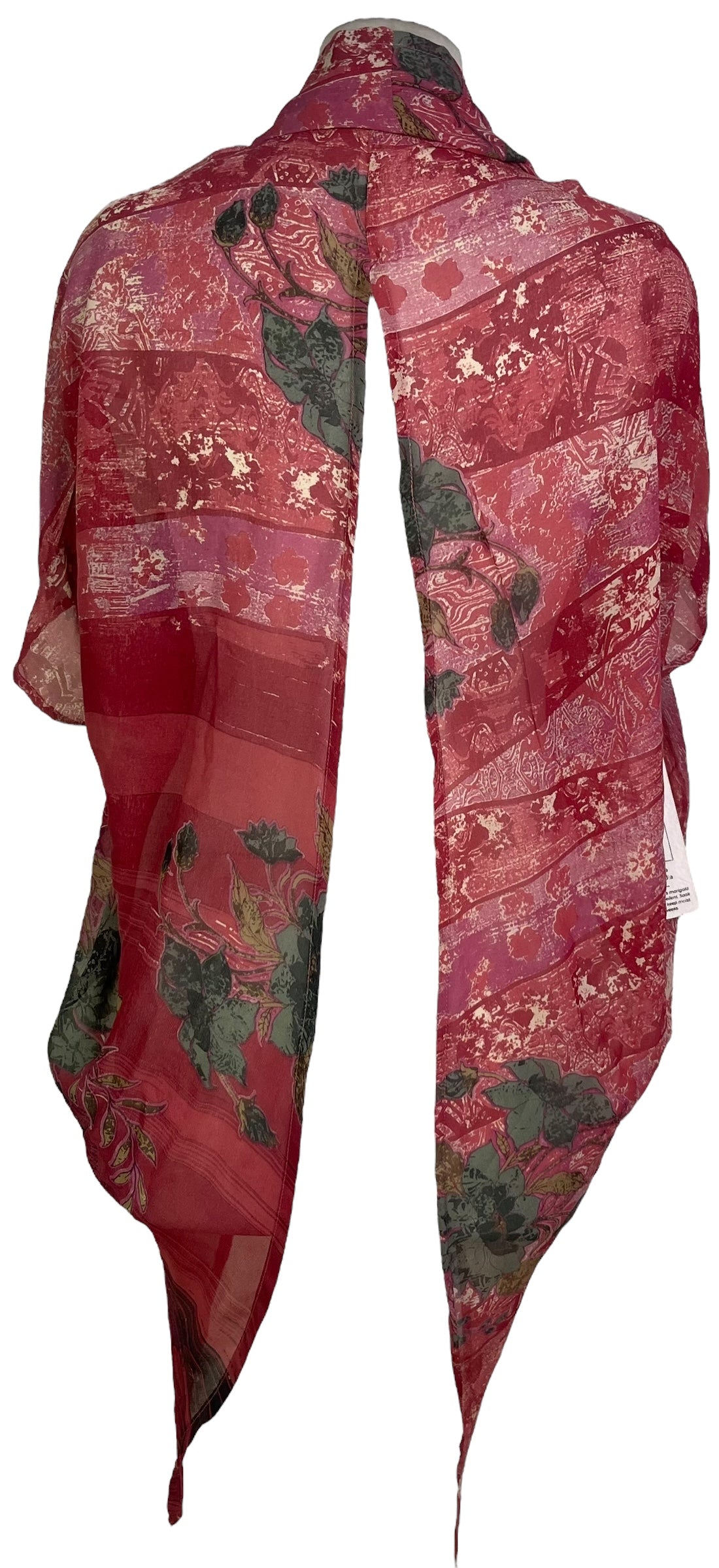 SOLD  PRG7114 Sheer Avatar Pure Silk Cardigan