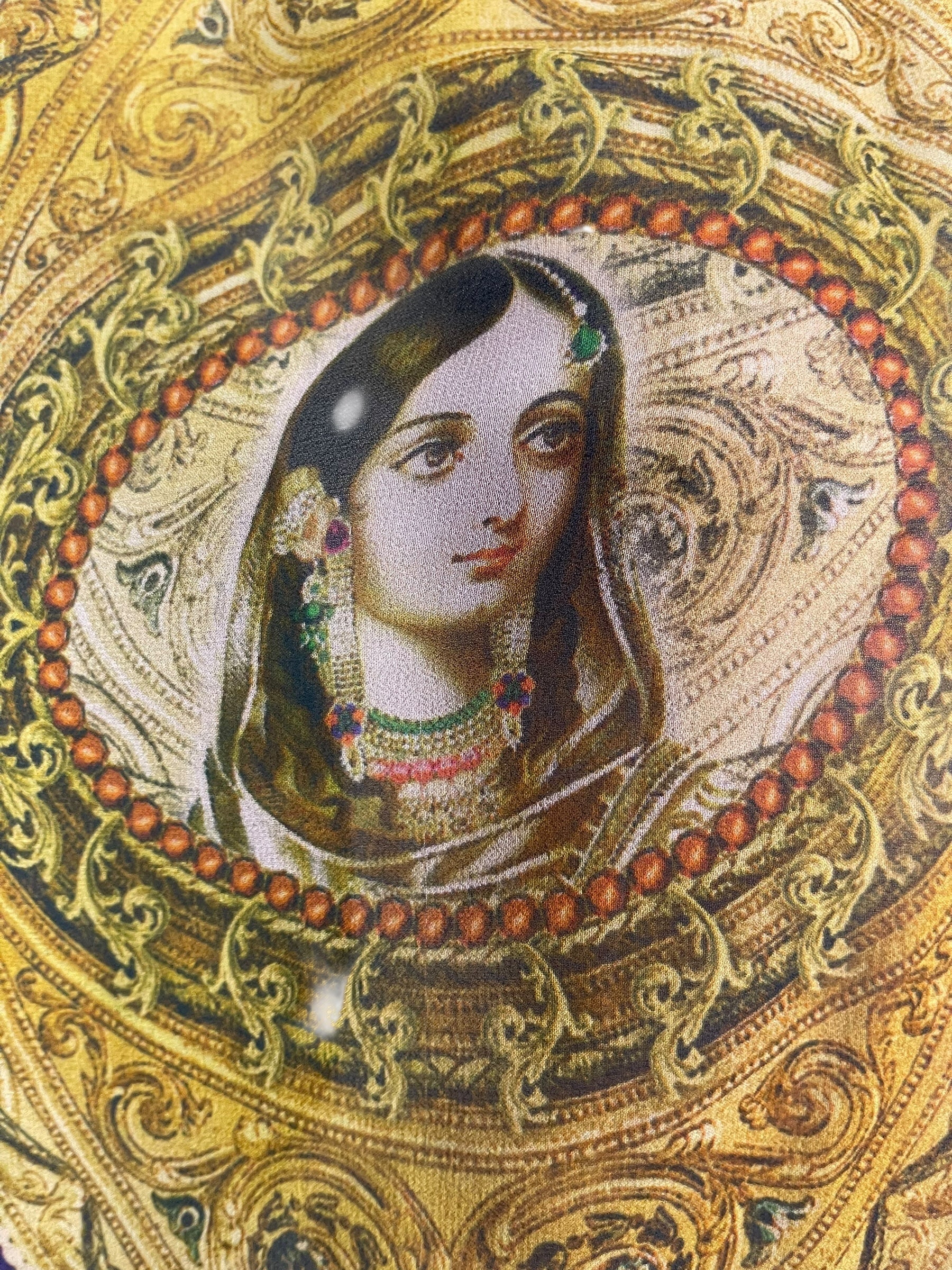 SOLD  PRG6794B Sheer Avatar Pure Silk Capelet Poncho