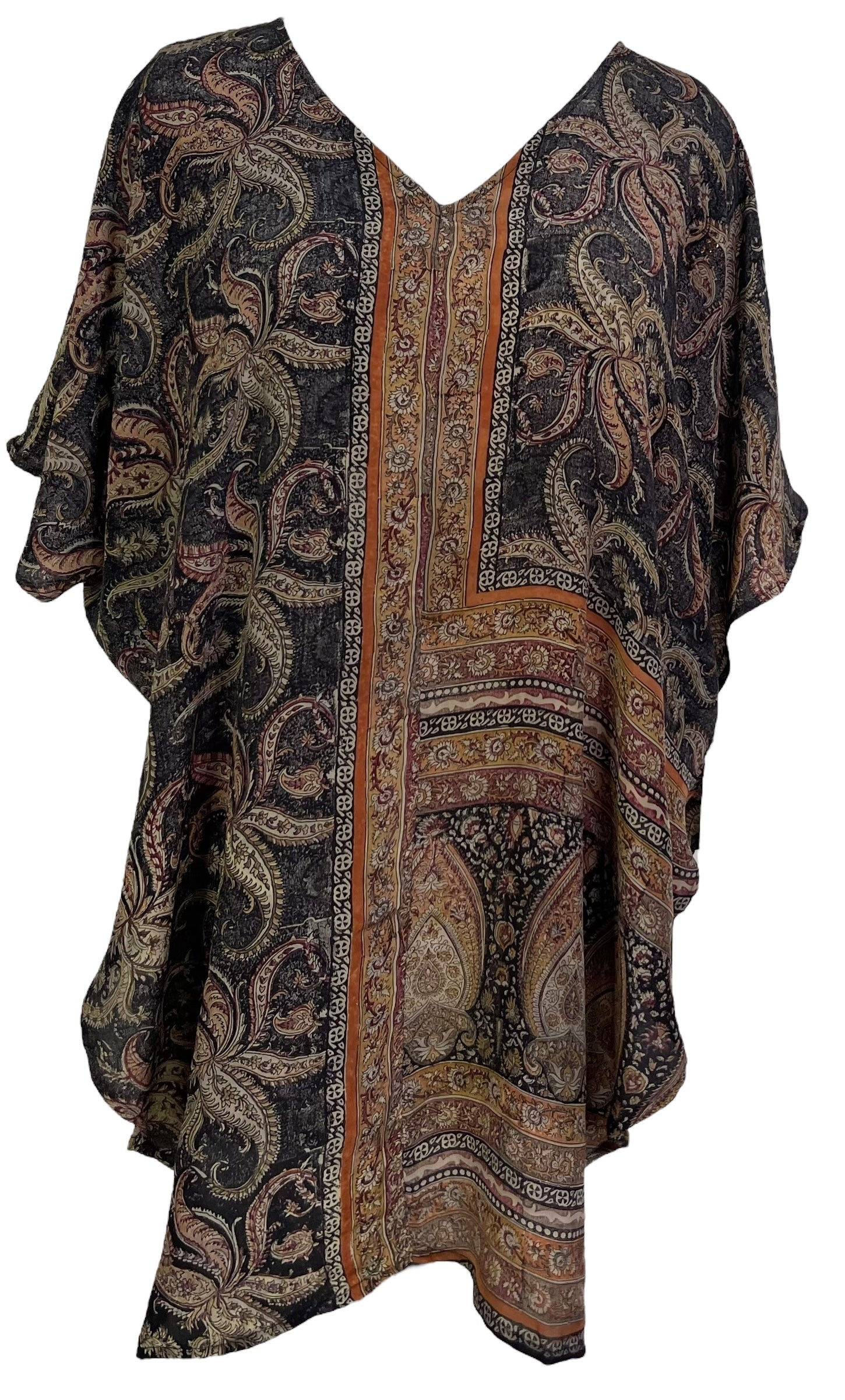 SOLD  PRC7010 Avatar Pure Silk Waterfall Top